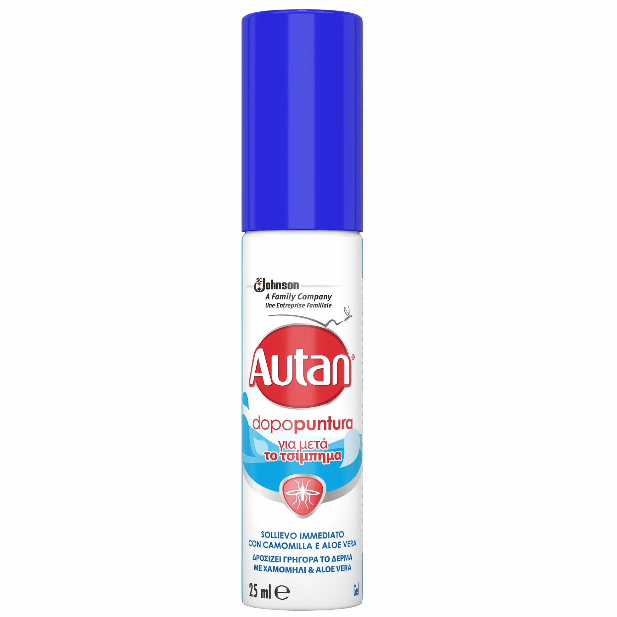 Autan Dopopuntura Insetto Repellente Antizanzare Lozione Aloe Vera Camomilla 25 ml