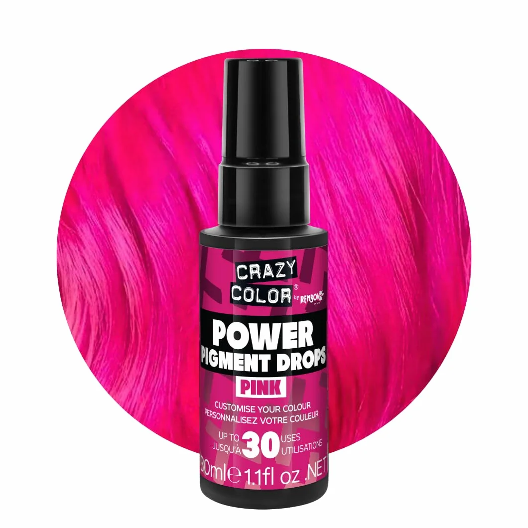 Crazy Color Power Drops Pink 30ml
