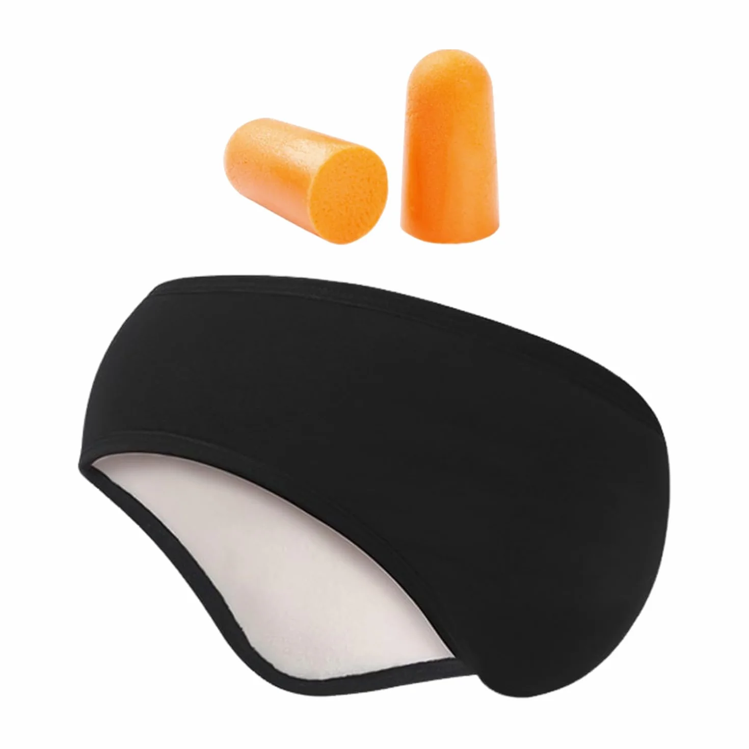 1 Pezzo Di Cuffie Antirumore Resistenti Al Freddo E 1 Paio Di Tappi Per Le Orecchie, Cuffie Antirumore, Cuffie Termiche, Cuffie Sportive, Cuffie Per Dormire