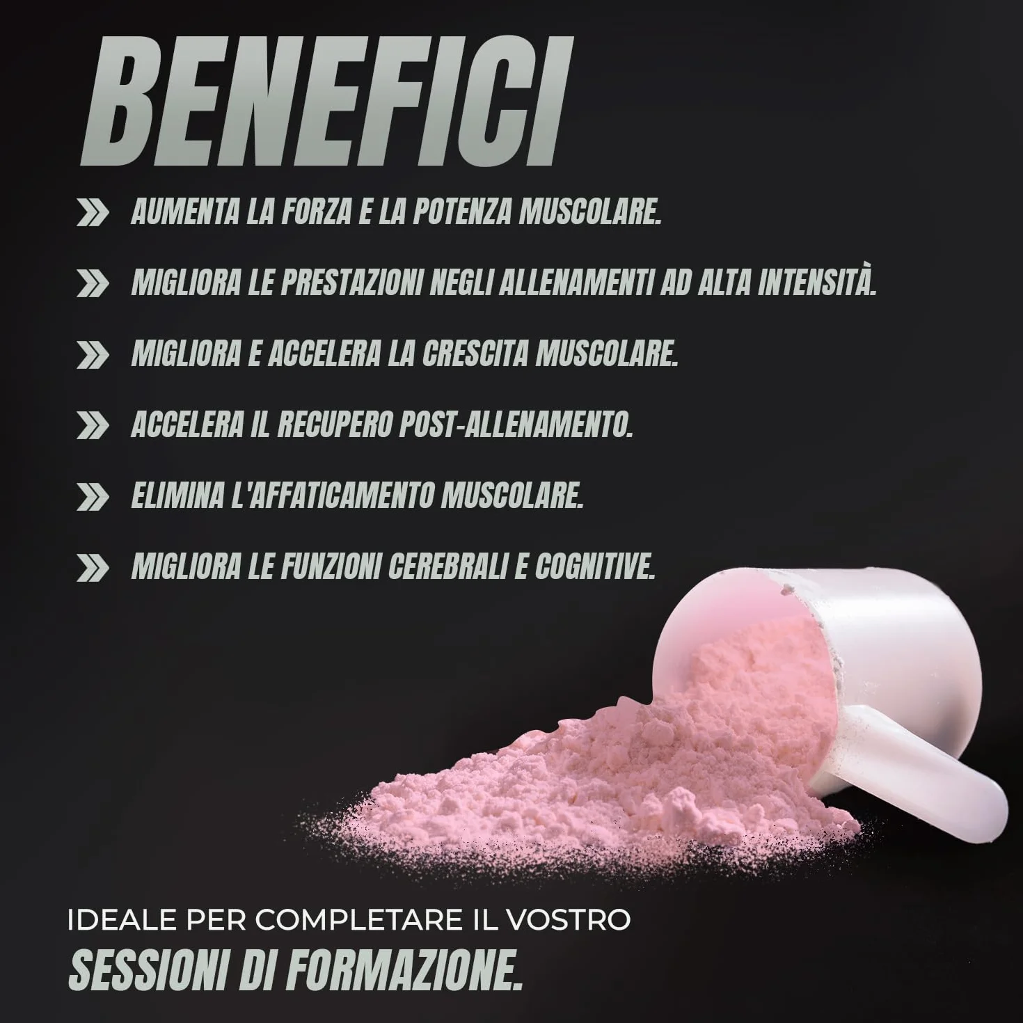 Healthy Fusion Creatina Monoidrato 300g Alta dose 10g per porzione gusto anguria