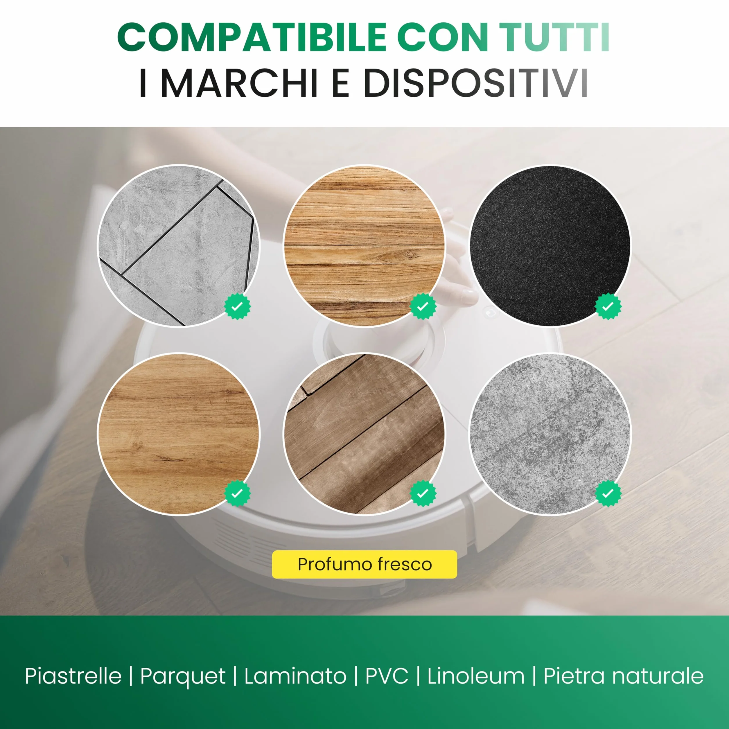 BiOHY Detersivo per pavimenti per robot di pulizia 1L Concentrato