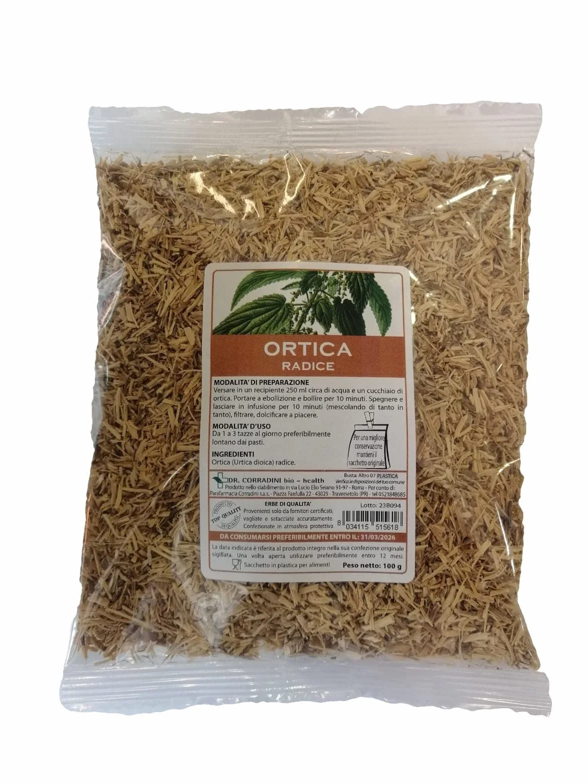 Dr. Corradini Ortica radice 100 g
