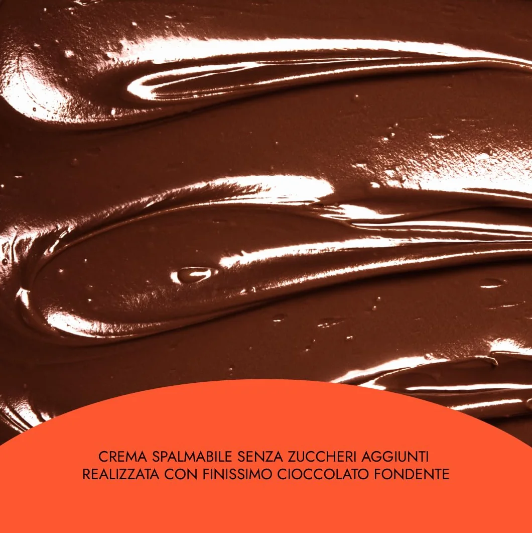 Choco Zero – Crema Proteica Crema Spalmabile Senza Zuccheri Aggiunti, Senza Glutine, Senza Lattosio, Vegano Vasetto da 200 g (3 Pezzi, Cioccolato Fondente)
