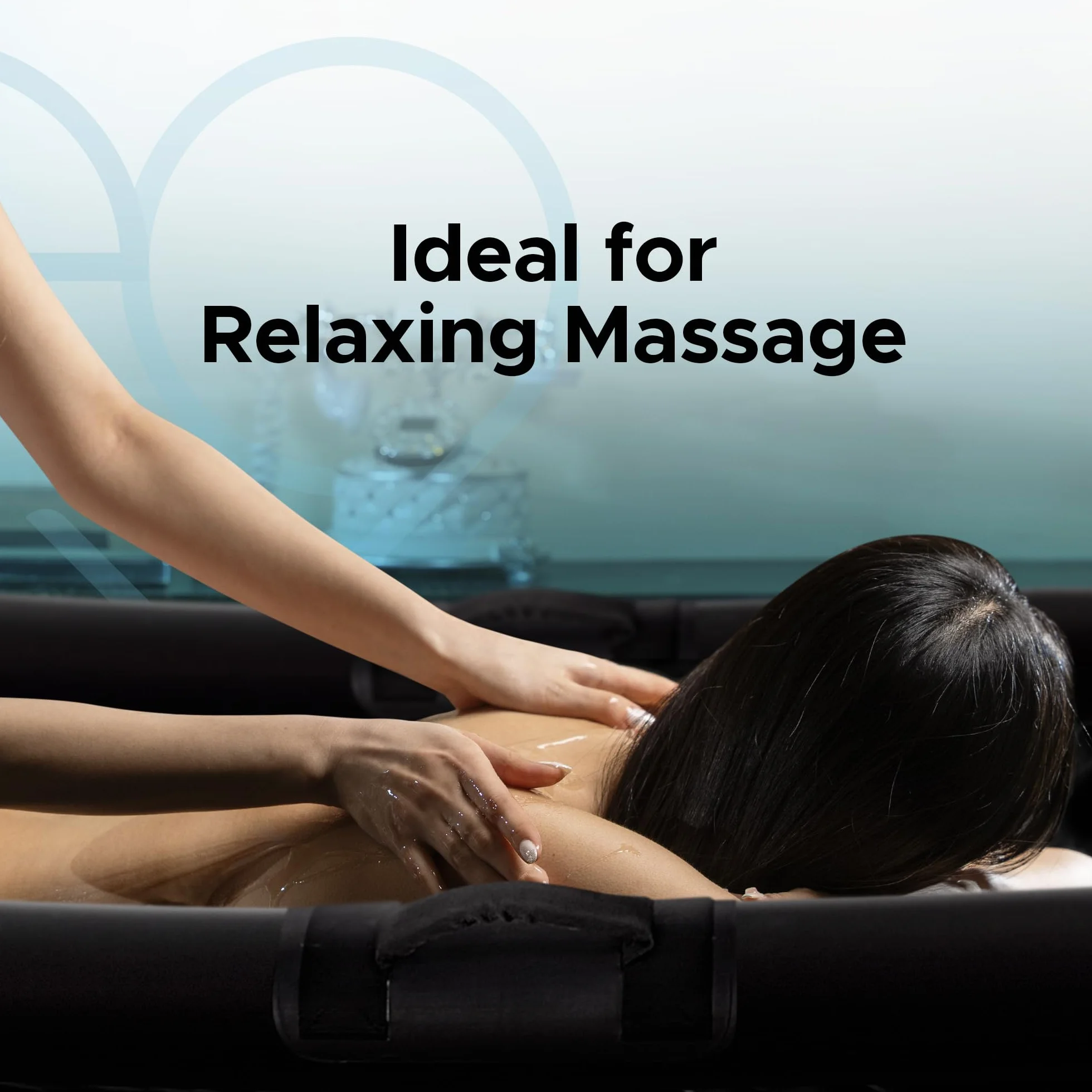 Lenzuolo gonfiabile per massaggi impermeabile autogonfiante in PVC 200x150x15 cm