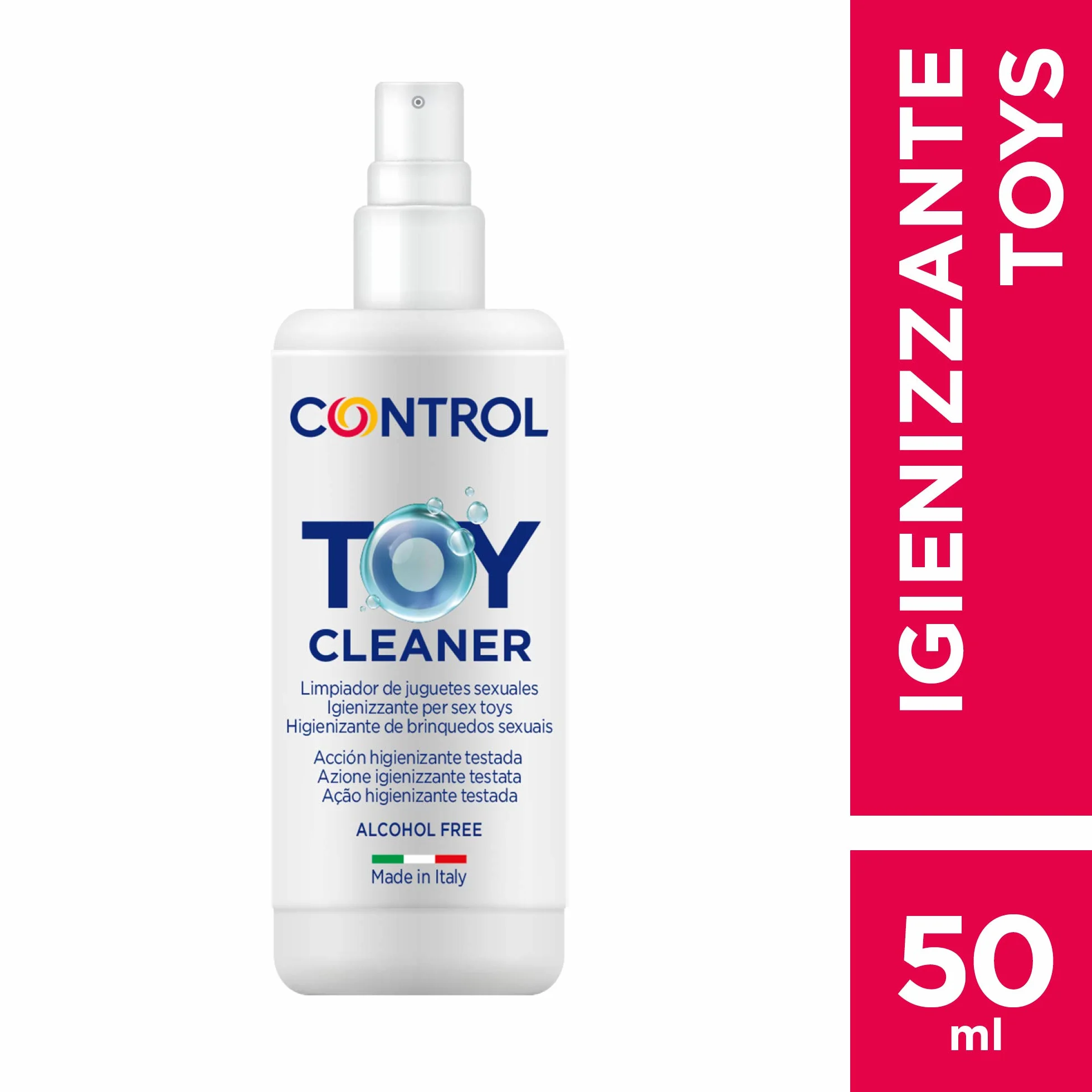 Control Detergente Igienizzante per Sex Toys Toy Cleaner 50ml Made in Italy