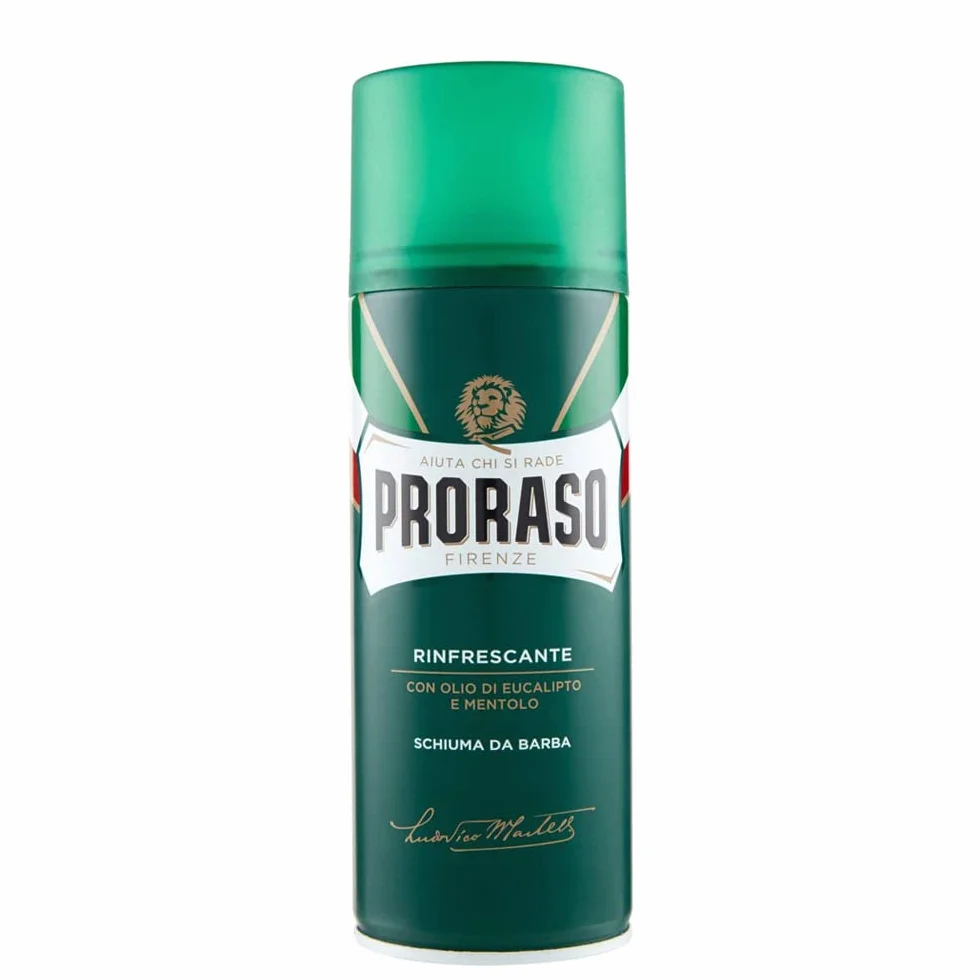 Schiuma da barba Eucalipto Proraso 400 ml.