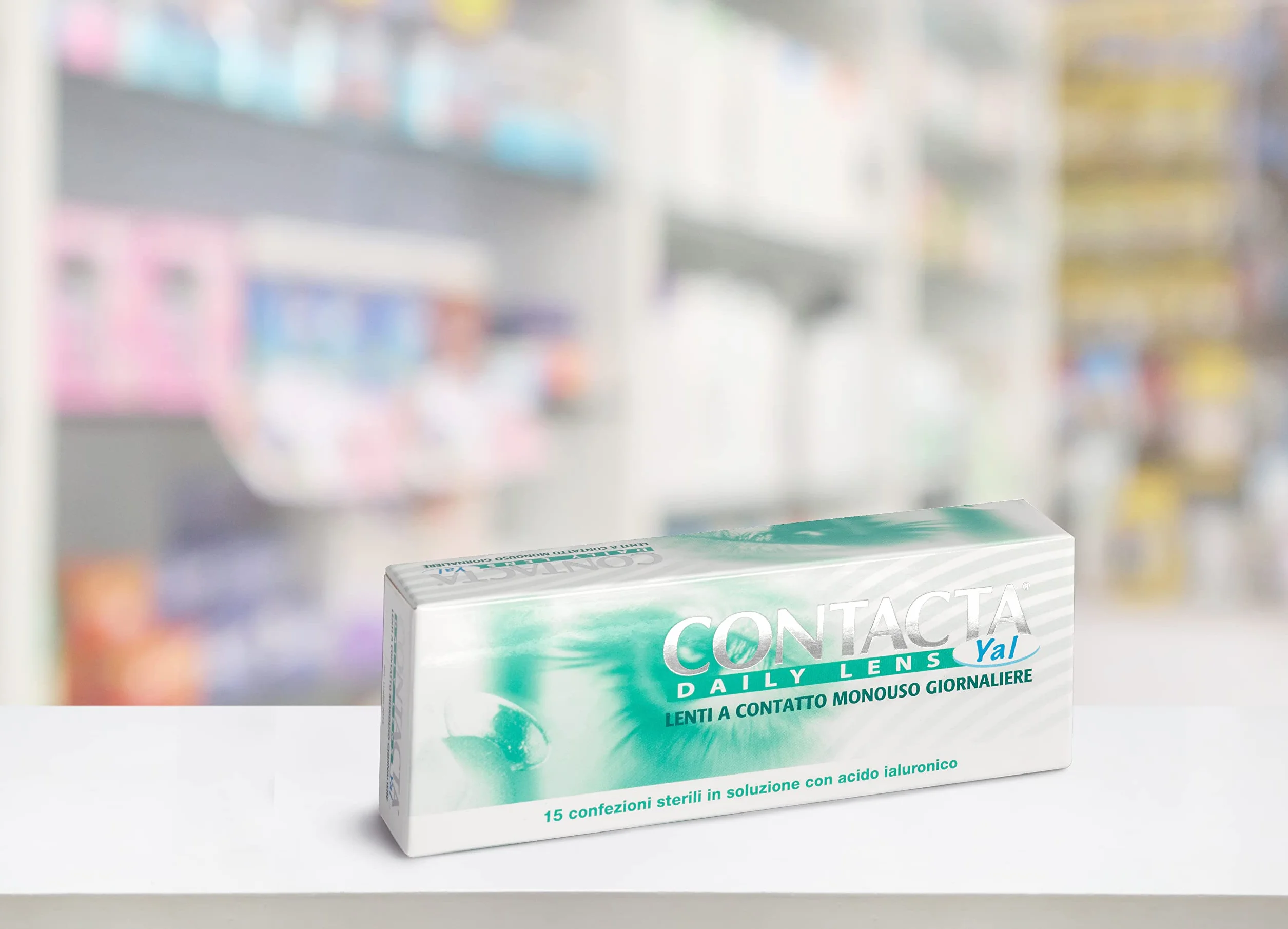 Contacta Daily Lens Yal 15, Lenti a Contatto Giornaliere per Miopia, -2,75, Confezione da 15