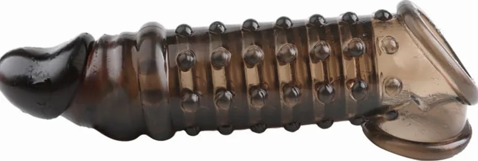 Manicotto Per Pene Realistica Maschili Xxl Indossabile Preservativo in Silicone Pene Finto Per Uomini Fallo Prolunga Pene Guaina E Prolunga Per Pene Xxl