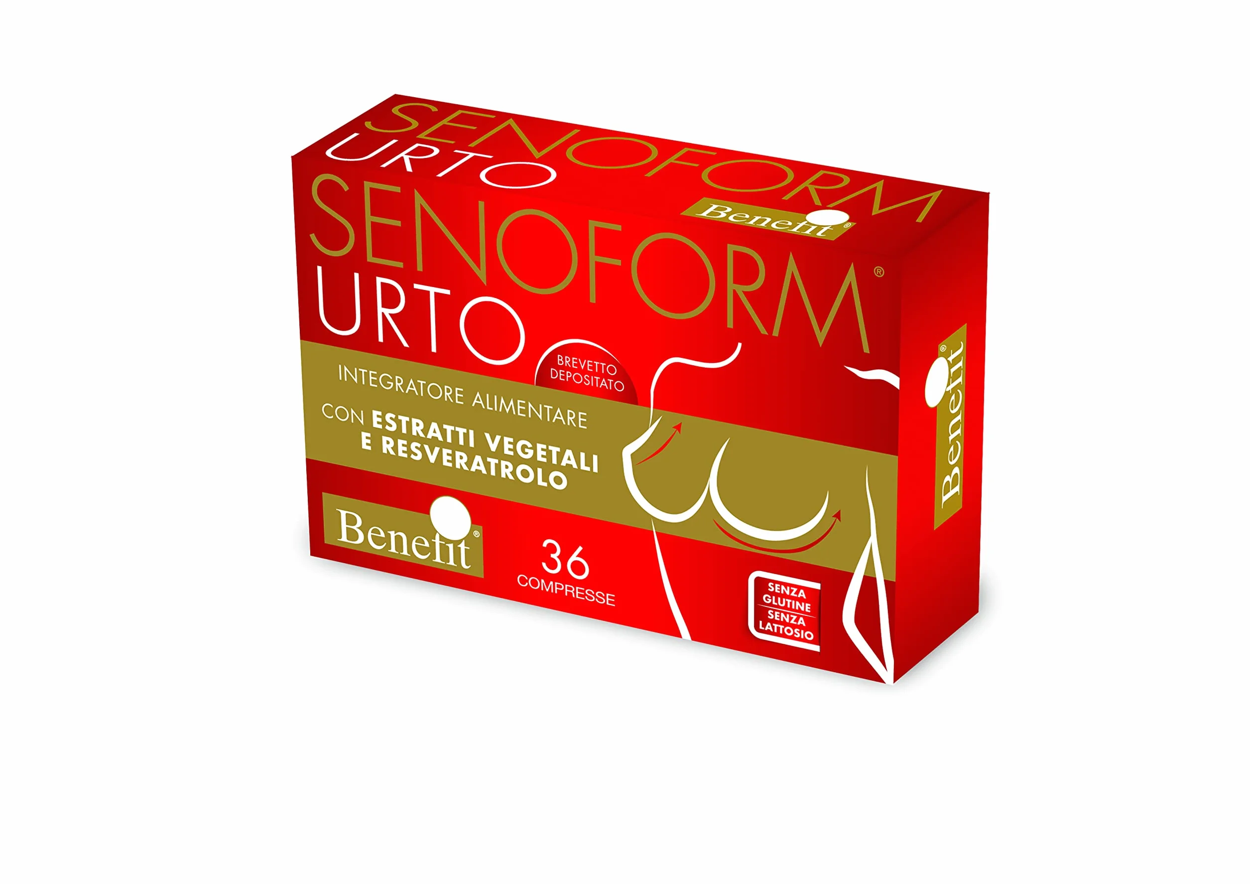 BENEFIT SENOFORM URTO INTEGRATORE ALIMENTARE rassodante seno 36 compresse