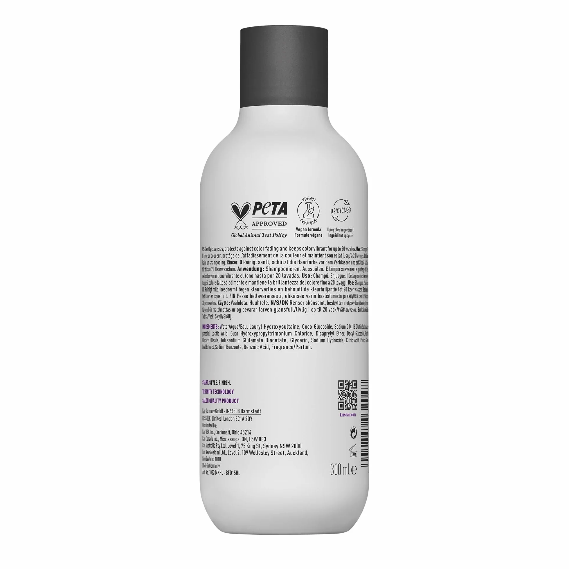 KMS ColorVitality Shampoo 300ml per Capelli Colorati