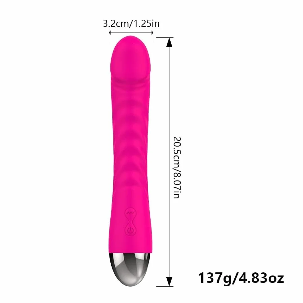 Vibratore clidoride sesso punto g, dildo realistico e vibratori anali, vibratore in silicone per 10 modalità di vibrazione, giocattoli sessuali toysper per donna pene squirting