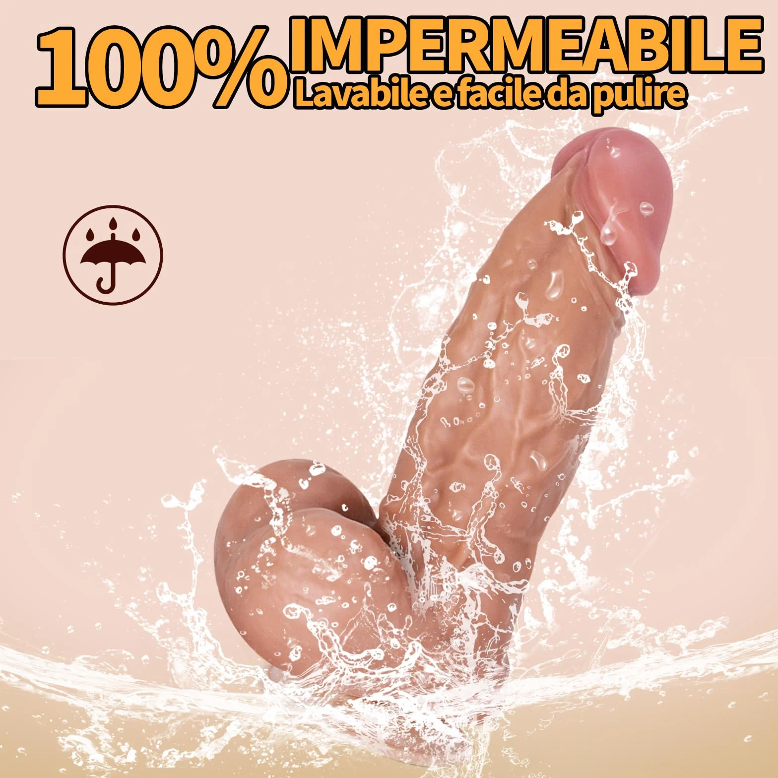 Dildo Realistico Sexytoysys Donna Uomo Coppia Dildo XXL 21.5 * 6CM,Pene Fallo Realistico Dildo Anale Sex Toys Sessuali per Donna Forte Ventosa Plug Anale Giochi Erotici Sex Toy per Uomini Coppie(XXL)
