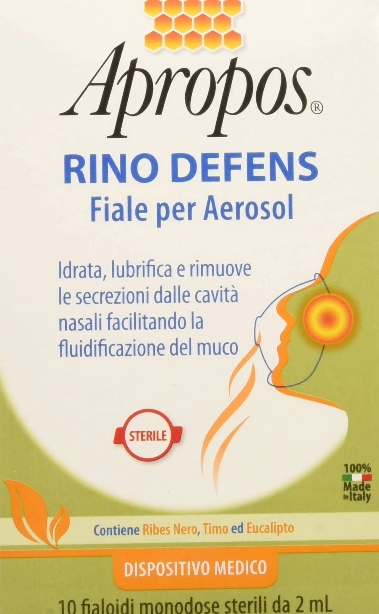 Apropos Rino Defens 10 Fiale Aerosol 2 ml - 20 ml