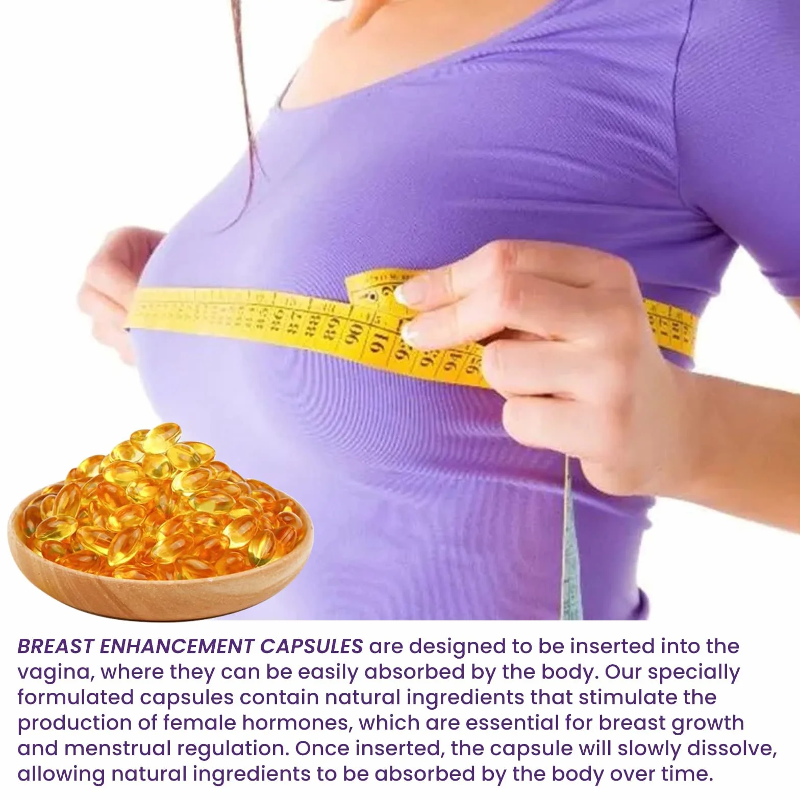 Femmeboost Capsule per l'Aumento del Seno Charmup Crema Lifting per l'Aumento del Seno Naturale