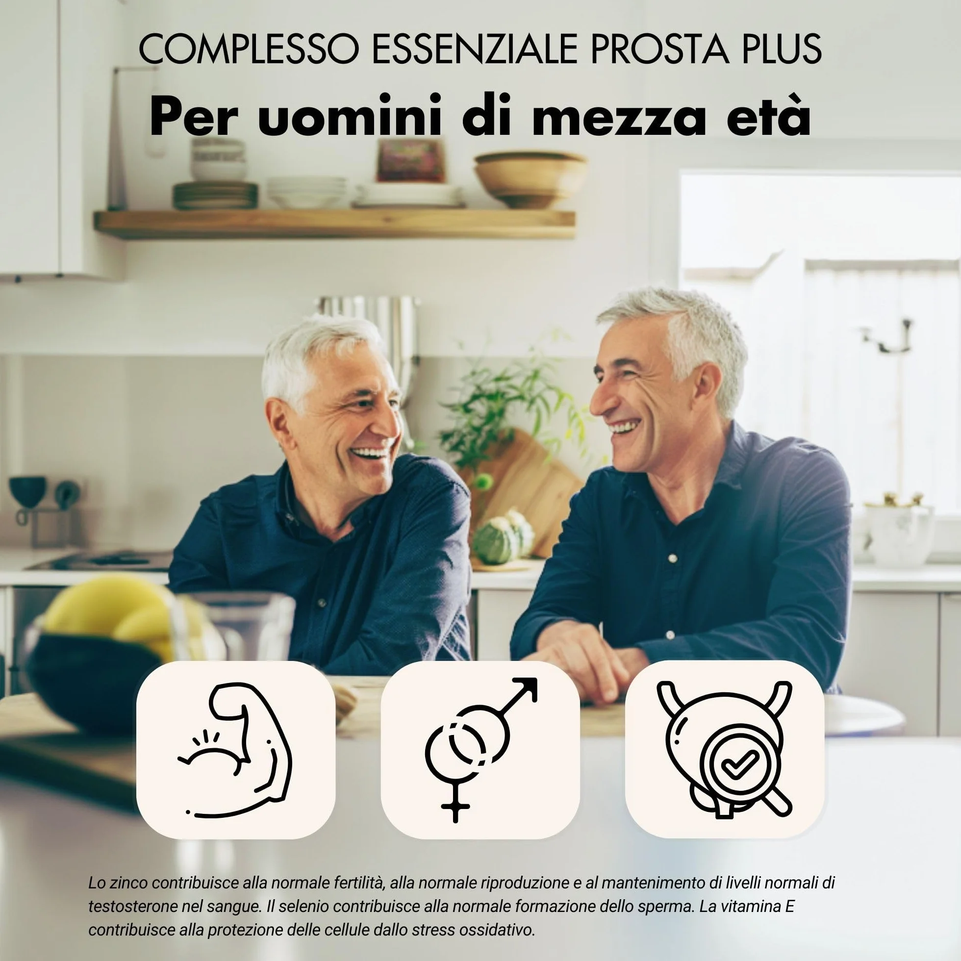 Prosta Plus Complex 180 capsule alto dosaggio prostata semi di zucca saw palmetto radice di ortica zinco vitamina E selenio
