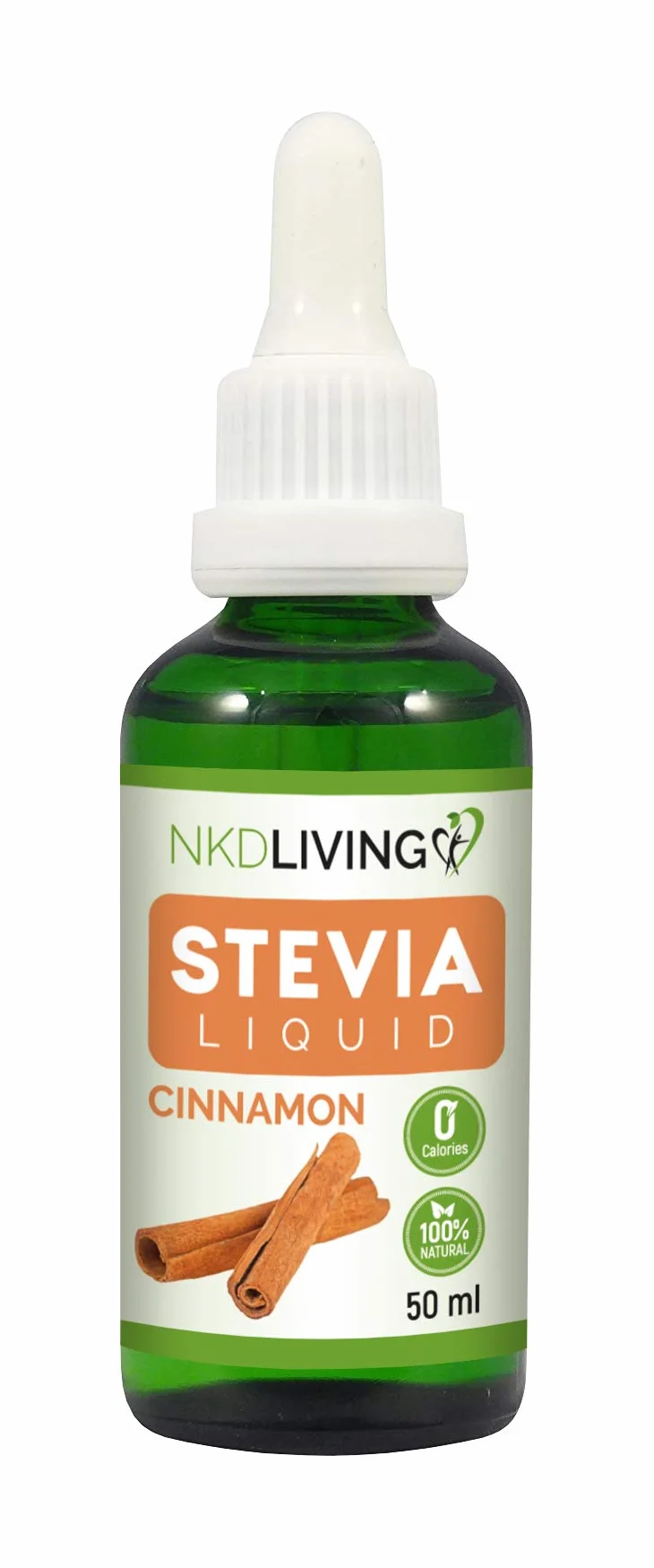NKD Living Pure Stevia Gocce liquide 50 ml cannella