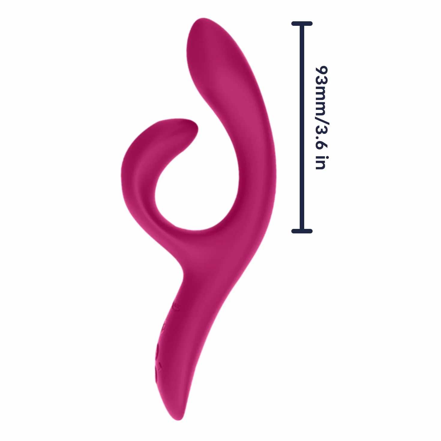 We-Vibe Nova 2 Vibratore Rabbit per Donna - Clitoride e Punto G - 10+ modalità - Flessibile - Doppia stimolazione - Controllo App a distanza - Stimolatore Massaggiatore Clitorideo - Impermeabile