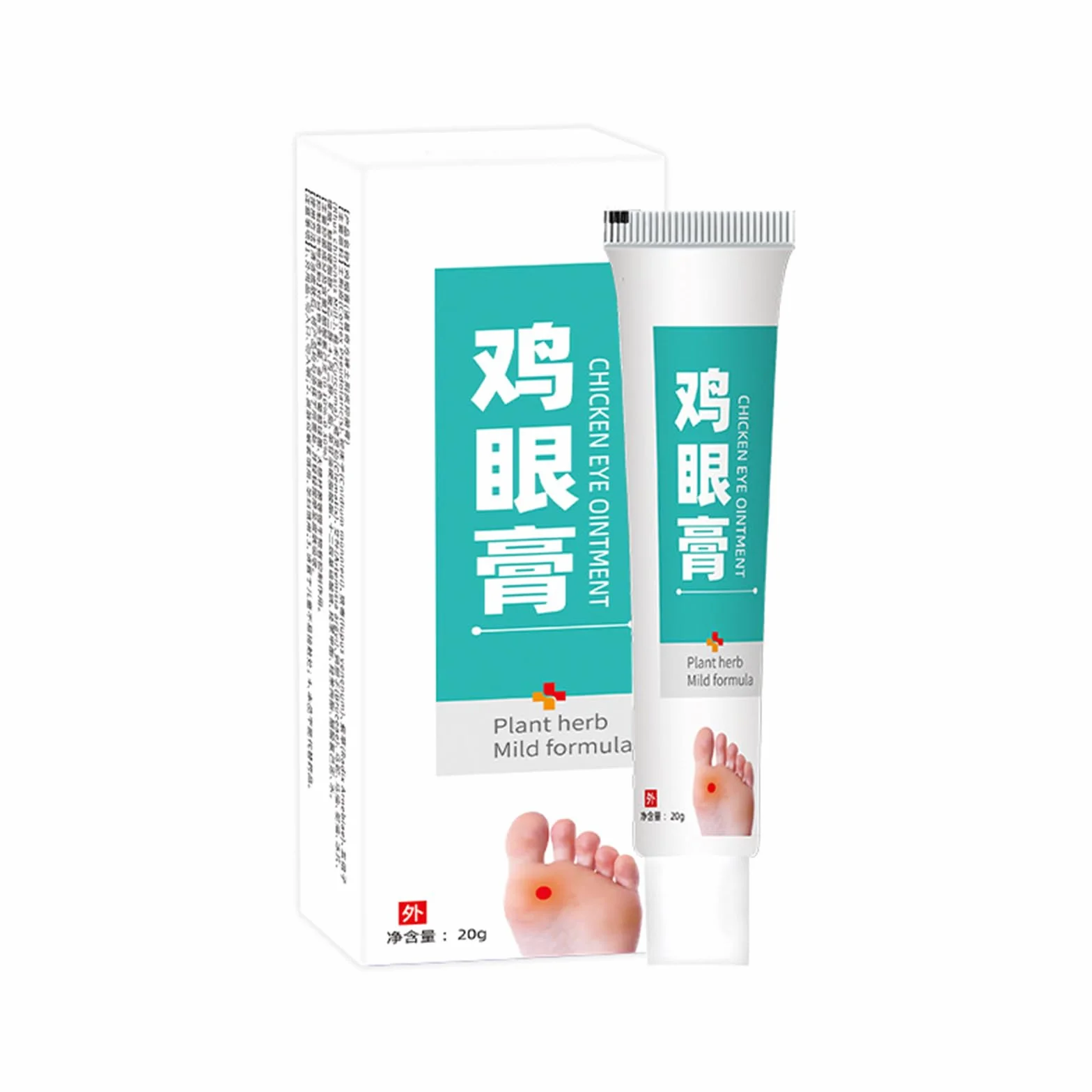 Verruche Rimozione Crema Occhio di Pernice Rimuovi Calli Piedi 20 g