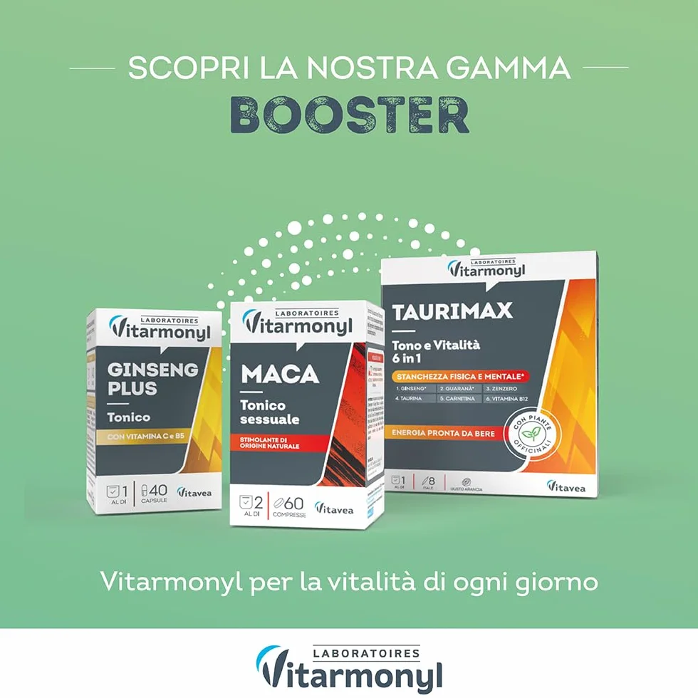 Integratore Alimentare Memoria e Concentrazione Ginkgo Biloba Bacopa 30 capsule Vitarmonyl