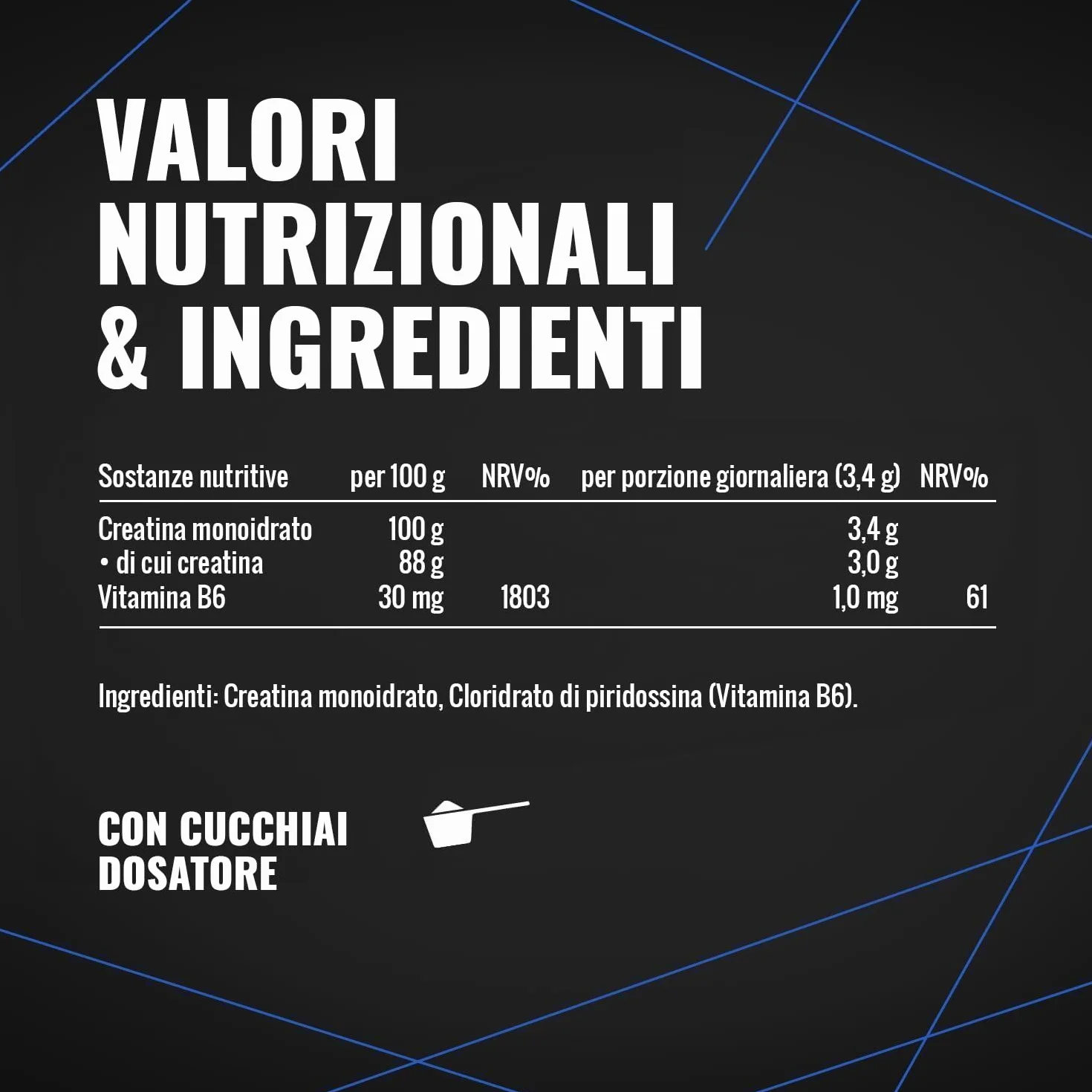 Creatina Monoidrata 500g 147 Porzioni Extrapura Senza Impurità Vegan Sviluppata Germania