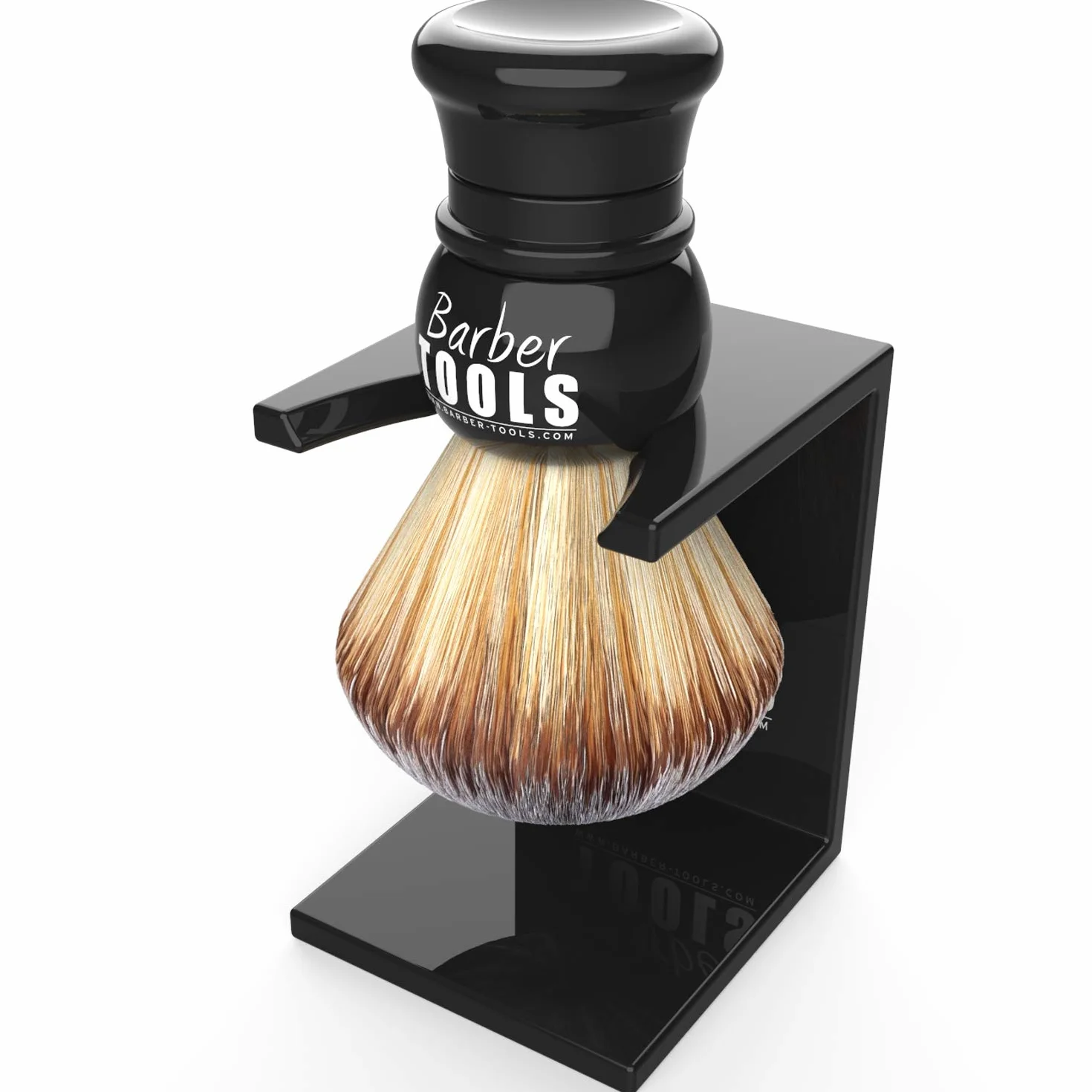Barber Tools Pennello da Barba con Supporto