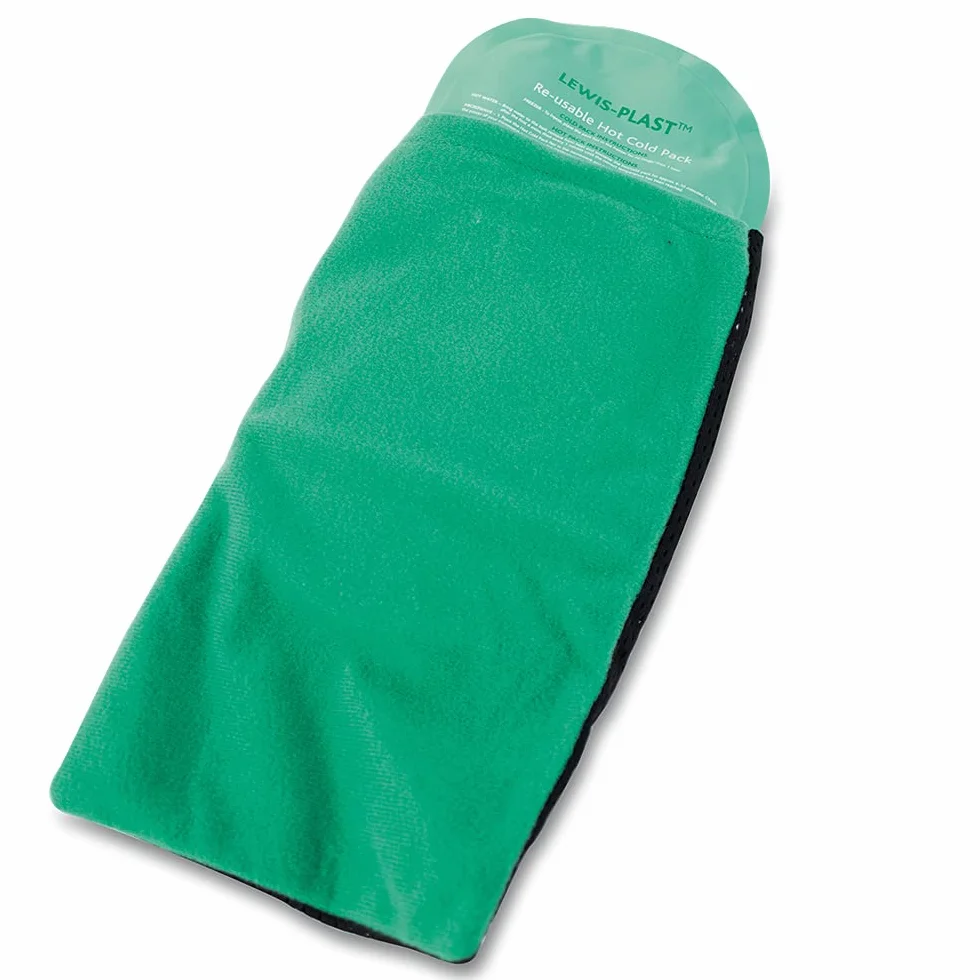Lewis-Plast - Gel Riutilizzabile per Terapie Caldo/Freddo con Custodia Protettiva - Ideale per Dolore a Ginocchia, Schiena, Caviglia e Collo, Emicranie, Mal di Denti, Contusioni ed Altre Lesioni