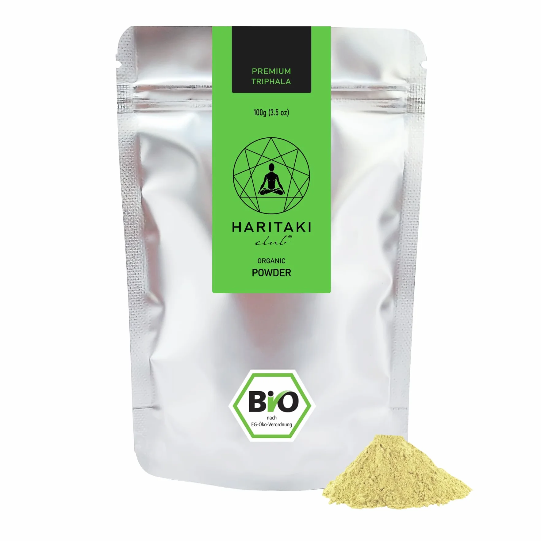 Polvere biologica Triphala | qualità premium – macinato extra fine | testato di laboratorio e certificato biologico | Haritaki, Bibhitaki, Amalaki (Amla) | Ayurveda