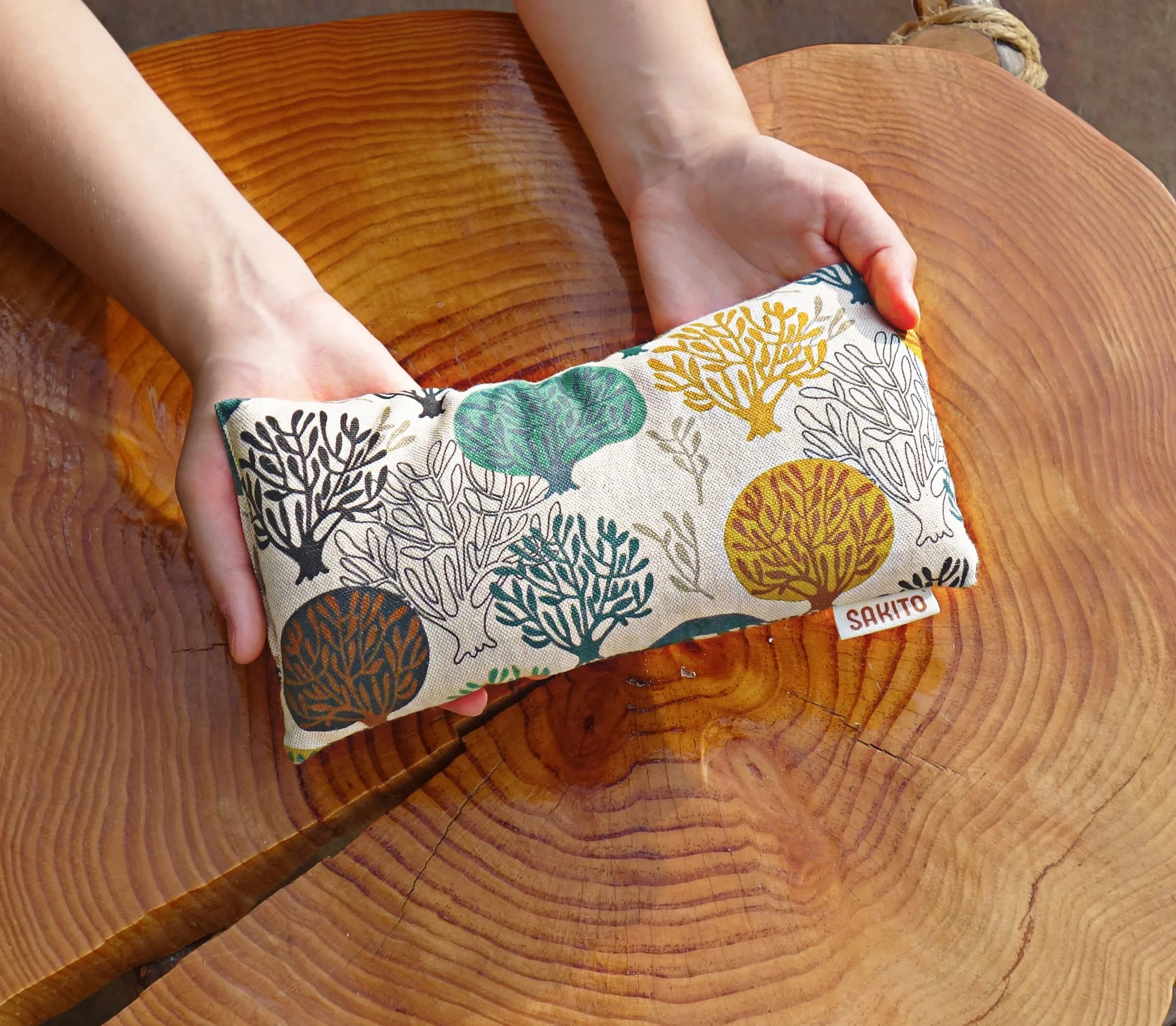 Cuscino Termico Microonde (25x12 cm) - Cuscino Riscaldabile Naturale per Dolori Mestruali - Utilizzo Caldo o Freddo - Elevata Ritenzione del Calore - Tessuto di Qualità - Profumo di Lavanda