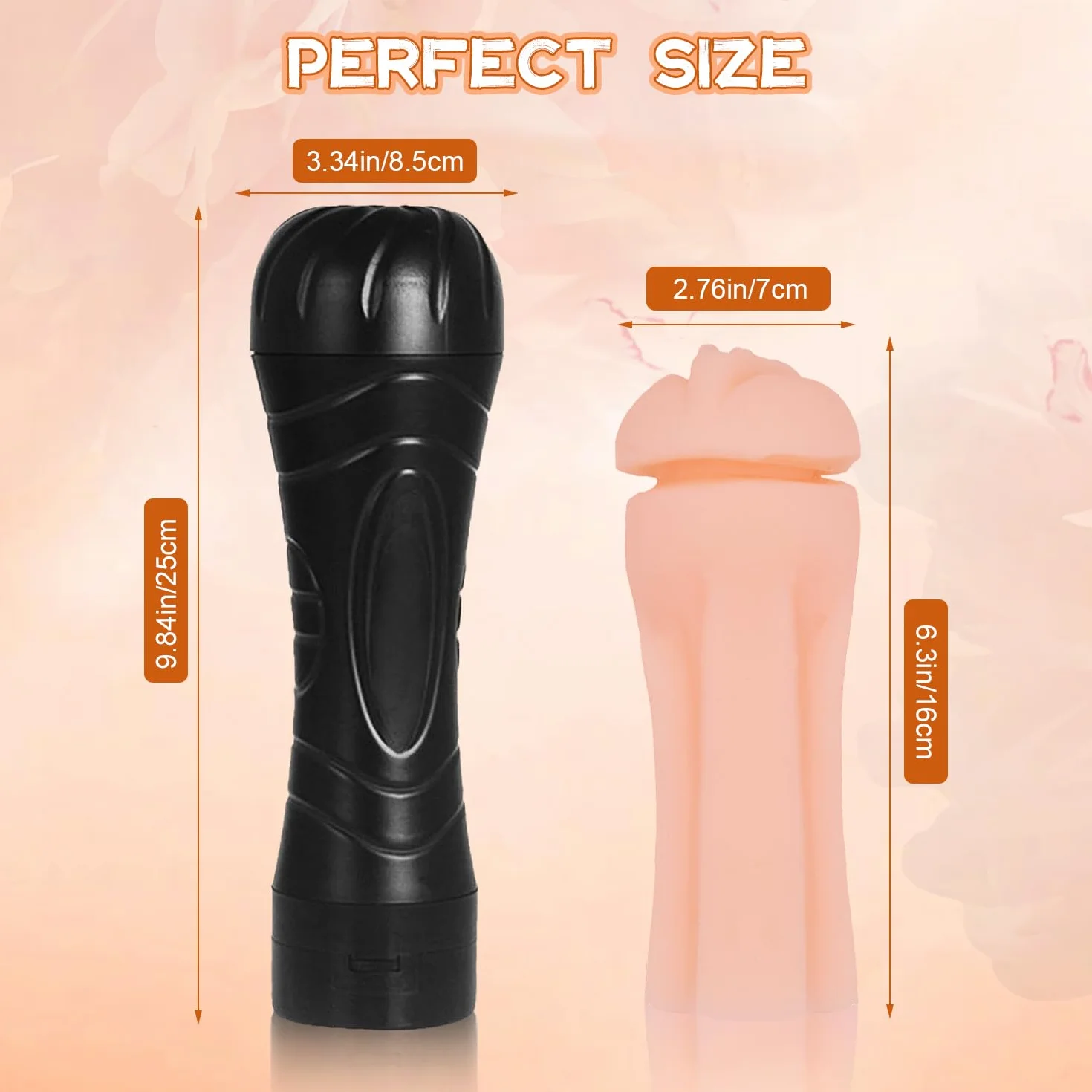 P8- Giocattolo Relax da Uomo Sognante e Affascinante con Manico Nero Ṽagiṉe in Silicone ṝeale Ḿâsṯurbṯöre uṑmo Mầsturbatǒte T𝚘ils D𝚘nna Masturầzi𝚘ne Rêalistic𝚘 Uòmo Püssycầt T𝚘ys
