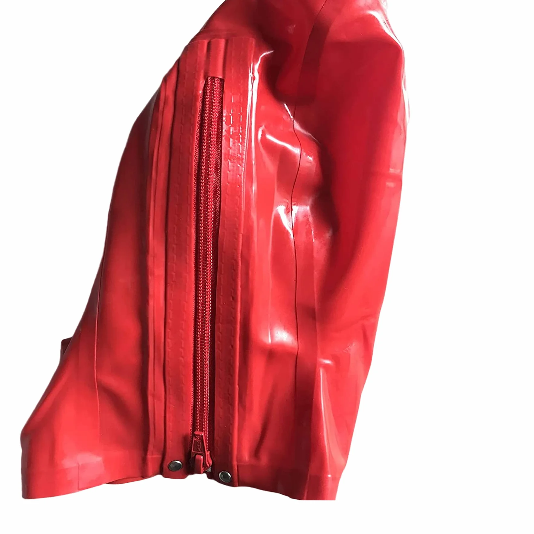 Latex Mask SM Fetish Full Red Bondage Role Play Mask