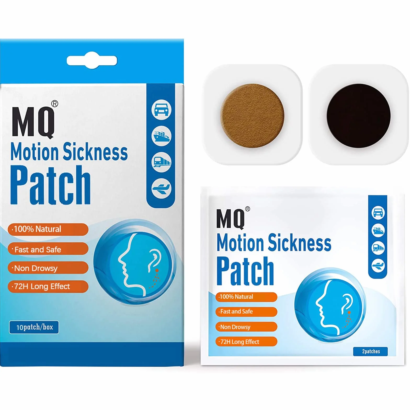Motion Sickness Patch 10 Count