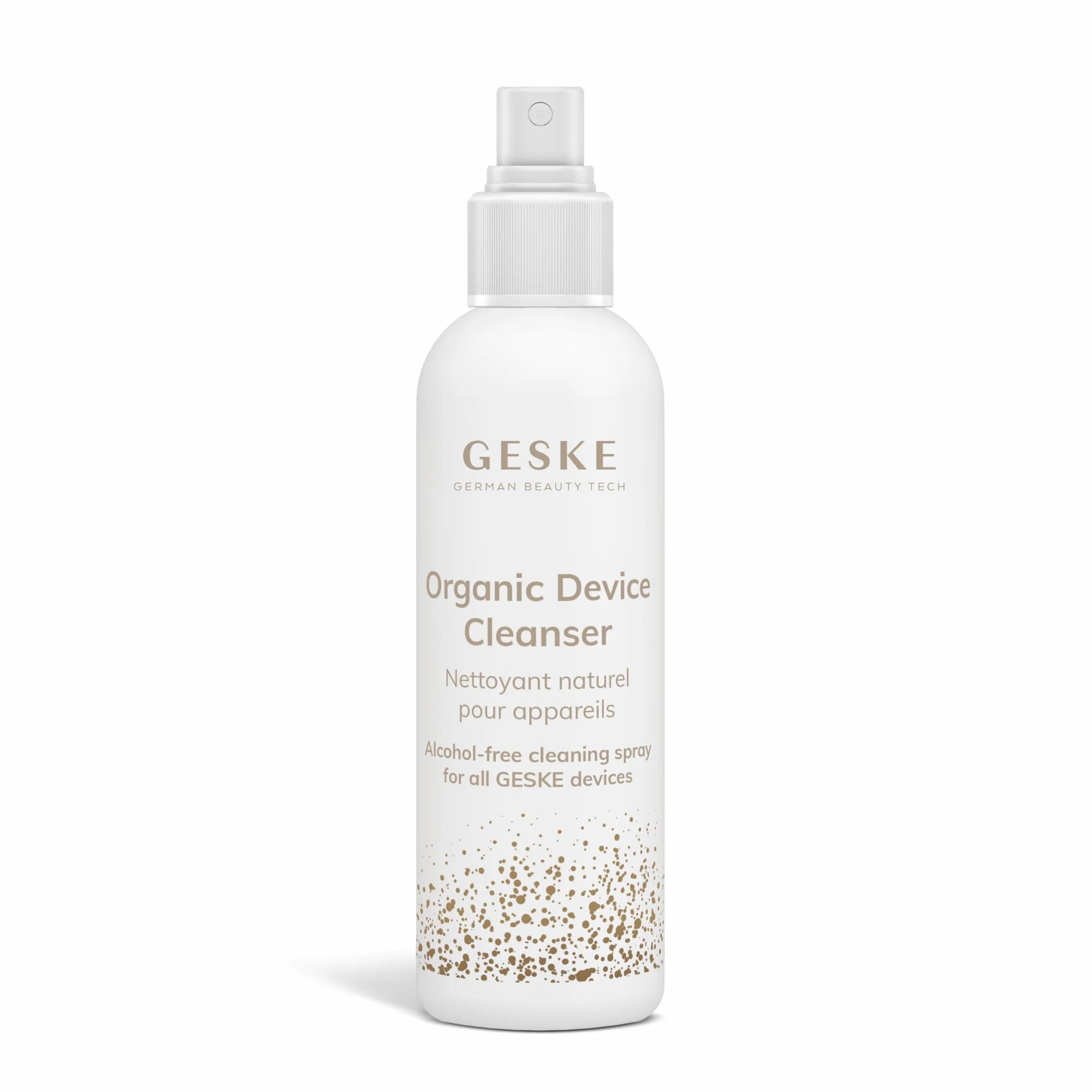 GESKE Organic Device Cleanser Spray detergente senza alcool Vegano Non corrosivo