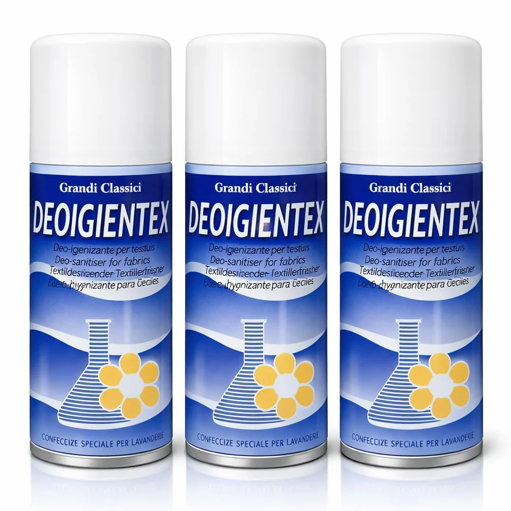 HOME PRO Tris Deodorante Igienizzante Spray Tessuti Profumo Ambiente 3x150ml