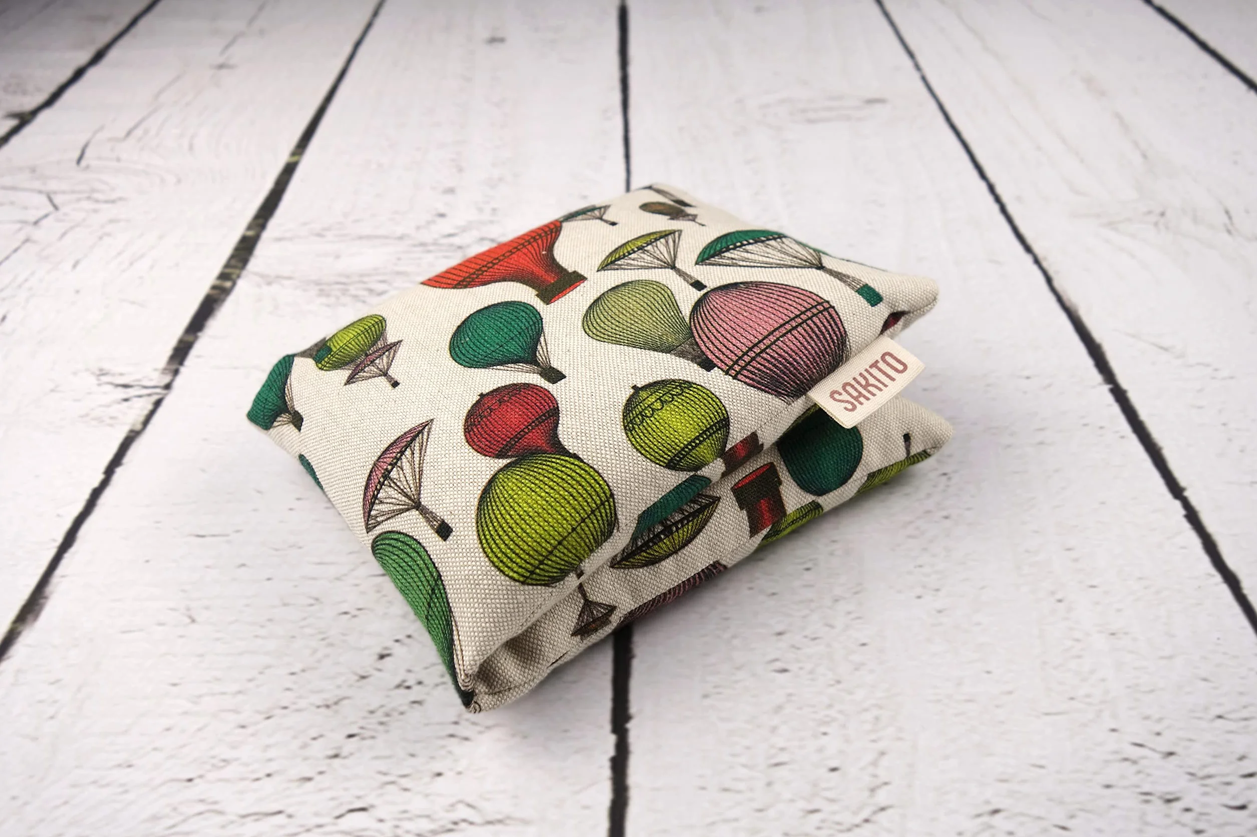 Cuscino Riscaldabile Inodore (35x12 cm) - Termico Microonde - Borsa Termica Con Semini Riscaldanti - Scaldino Con Semi di Grano Non Profumato