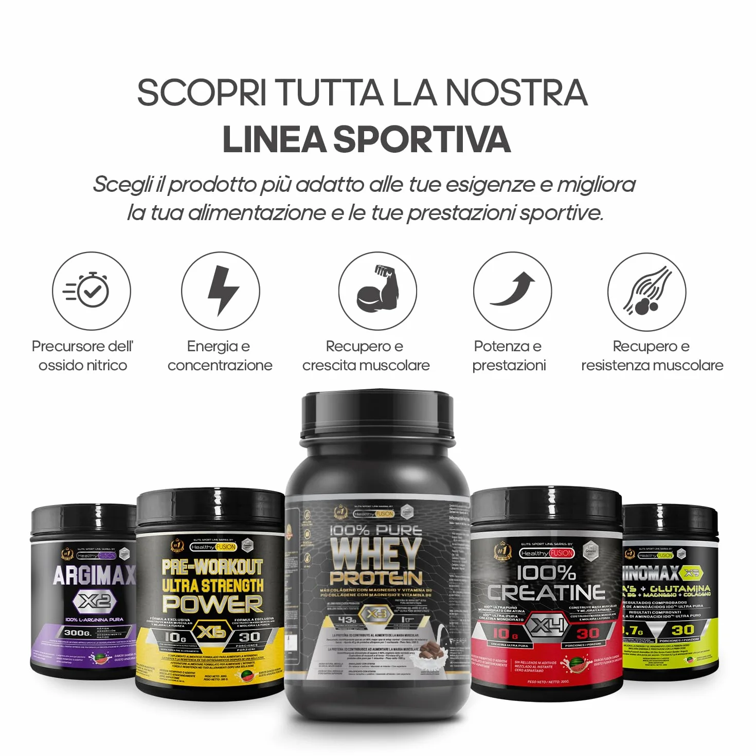 Pre-Workout bevanda energetica | con Creatina | Resistenza, energia e forza inarrestabile | Elimina la fatica e la stanchezza | Beta-Alanina, Taurina, Caffeina e Vitamine | 300g Arancia