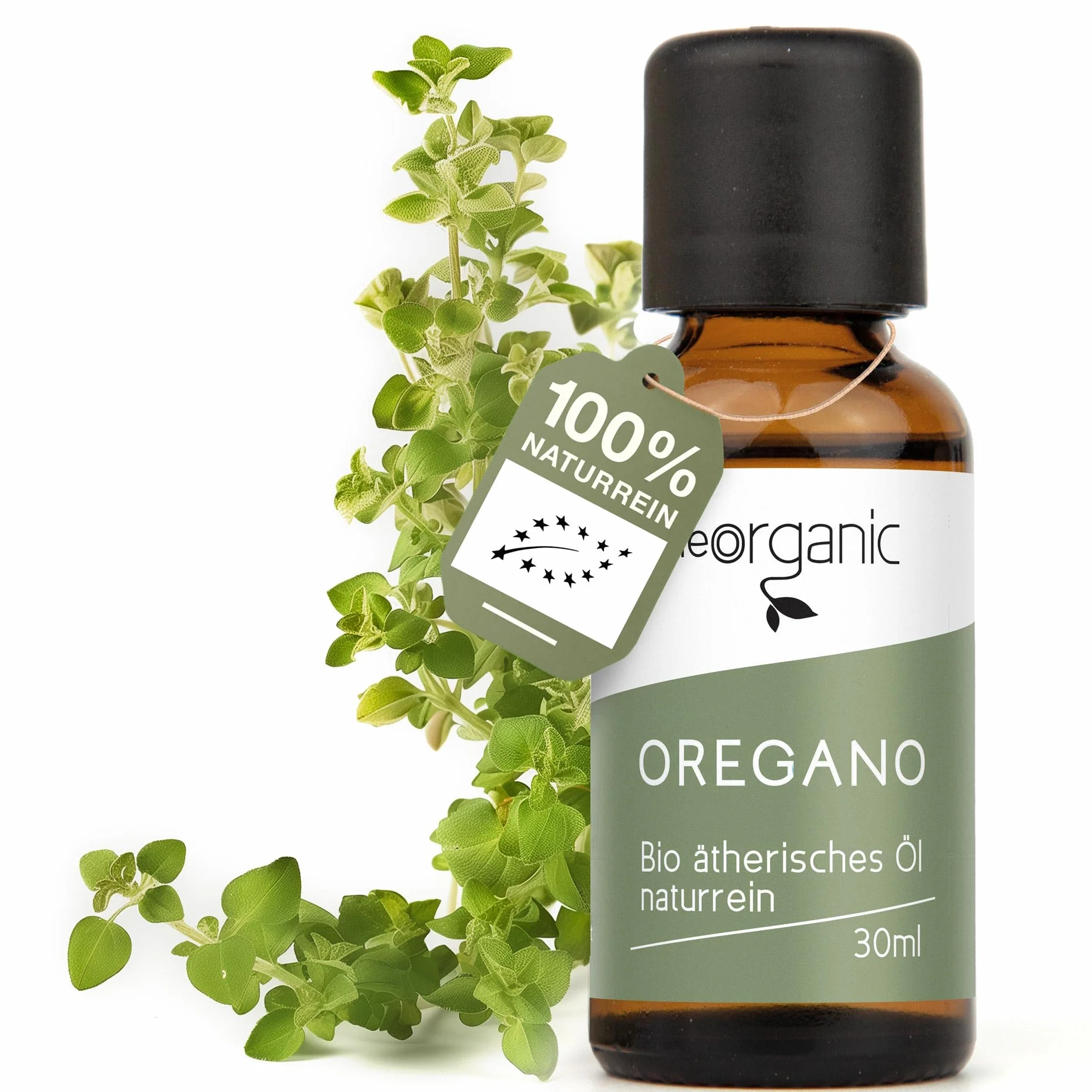 Olio di origano biologico 80% carvacrolo, Origanum Vulgare, 30 ml