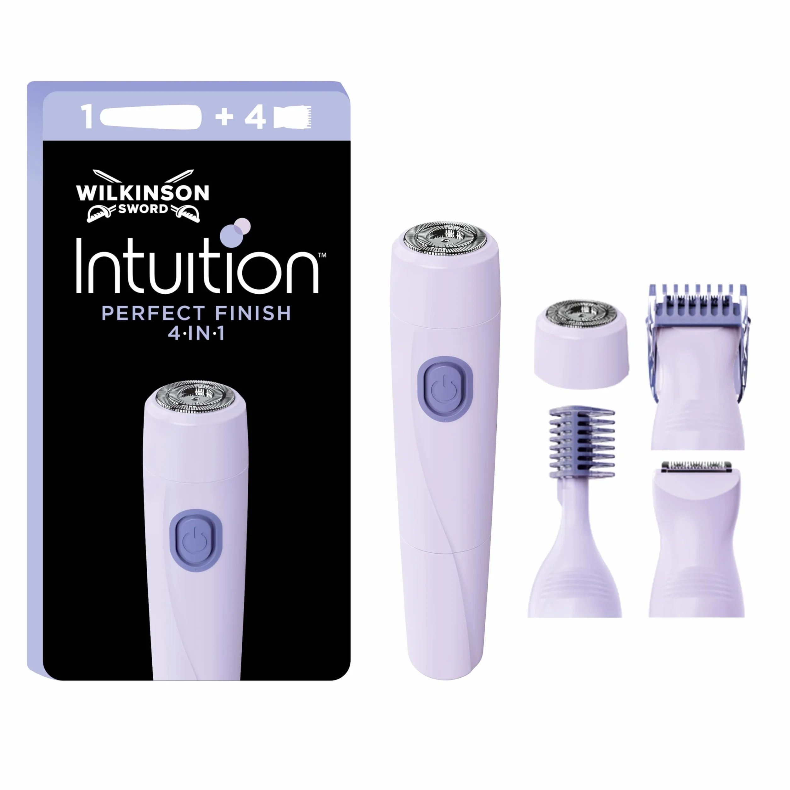 Wilkinson Sword Intuition Perfect Finish 4 In 1 Rasoio Elettrico Donna