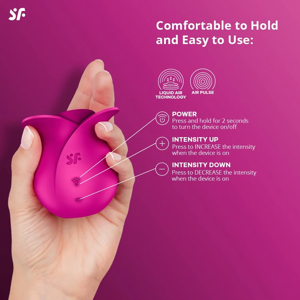 Satisfyer Pro 2 Modern Blossom | Sex Toy Woman | Liquid Air Technology | Waterproof (IPX7) Air Pulse Vibro-Masseur | Sex-Toys con 11 Programmi e ricaricabile | Medical Silicone