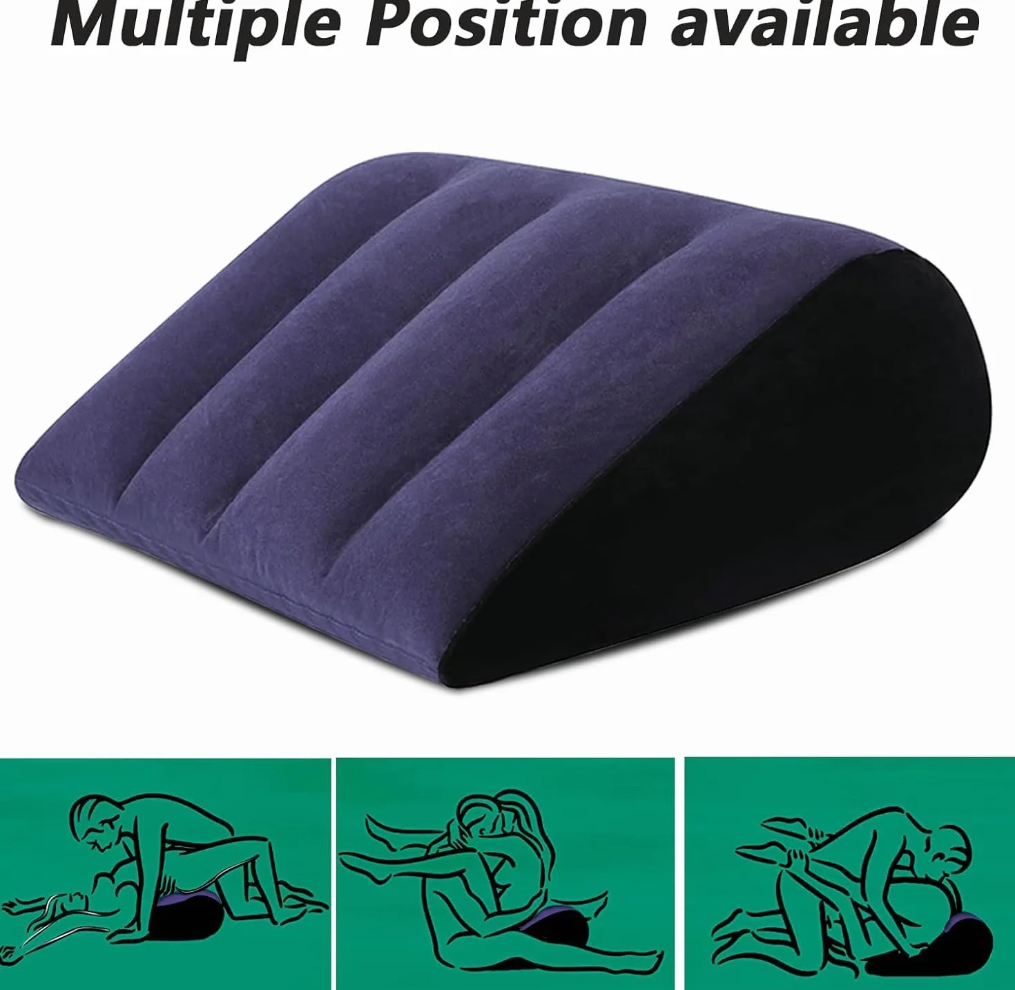 Cuscino con cintura per bondage in pelle, supporto per posizione profonda, imbracatura regolabile per coppie