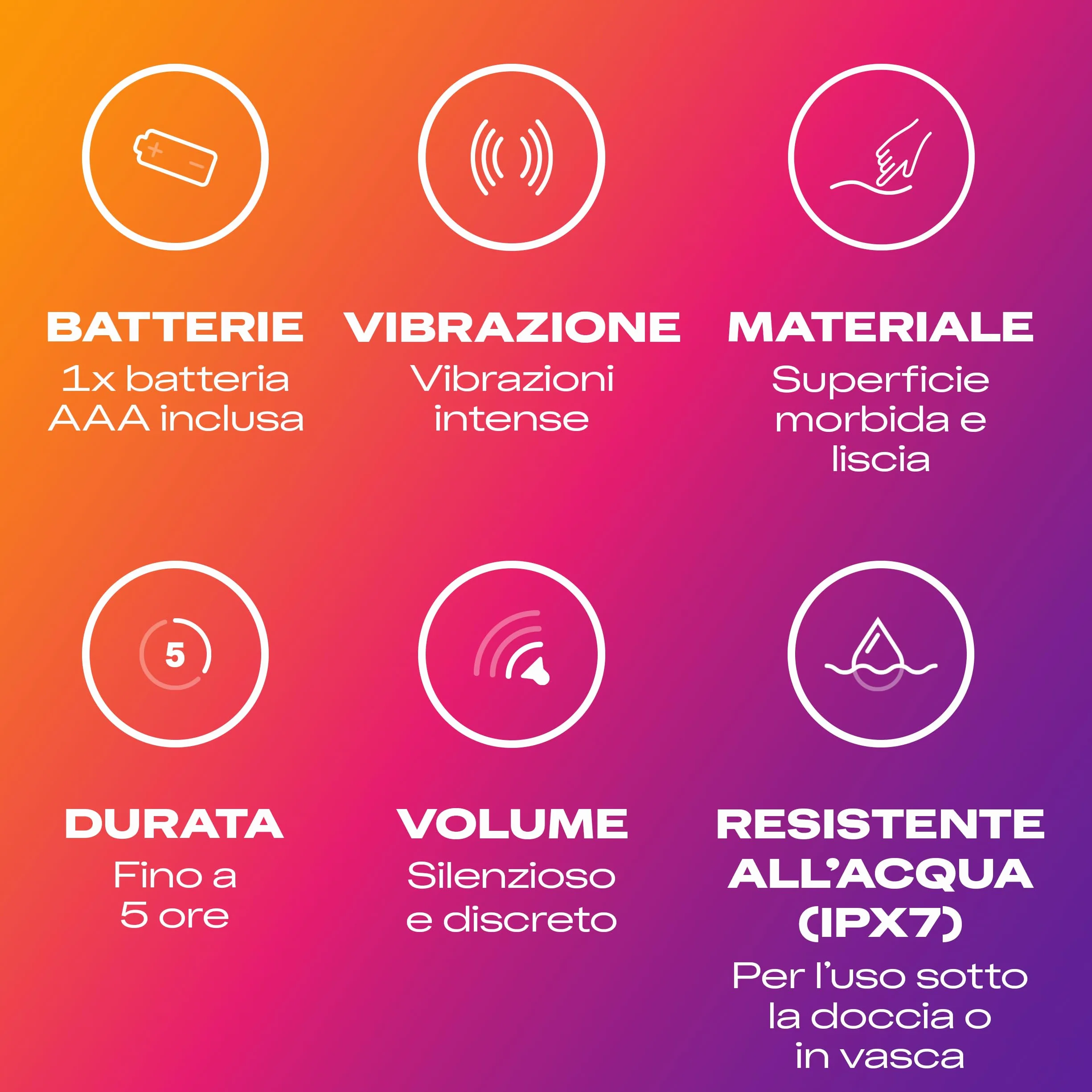 Durex Delight Minivibrator, Sex Toy, Intense Vibratore Portatile Piccolo e Discreto