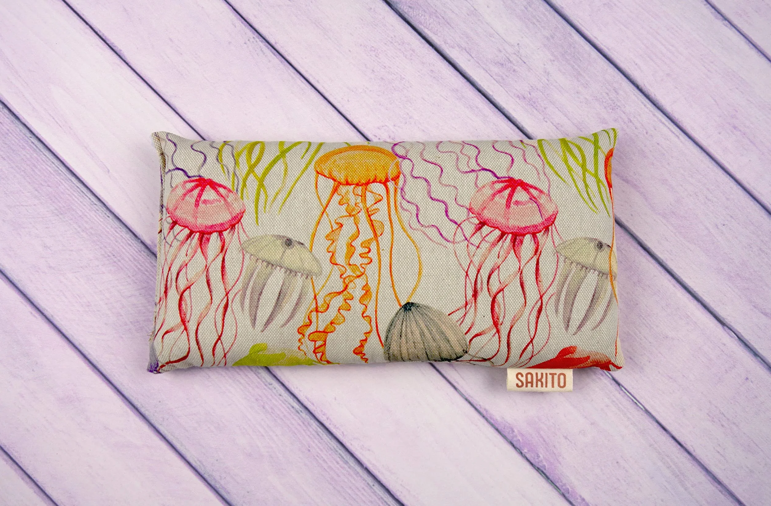 Cuscino Termico Microonde (25x12 cm) - Cuscino Riscaldabile Naturale per Dolori Mestruali - Utilizzo Caldo o Freddo - Elevata Ritenzione del Calore - Tessuto di Qualità - Profumo di Lavanda