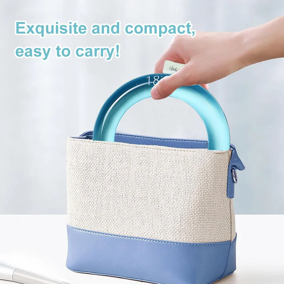 Tubo di Raffreddamento del Collo,Tubo di Ghiaccio del Collo Fisico 18°C Dispositivo di Raffreddamento Collo,Tubo di raffreddamento per Collo,Anello di Raffreddamento del Collo,Reusable Cooling Ring