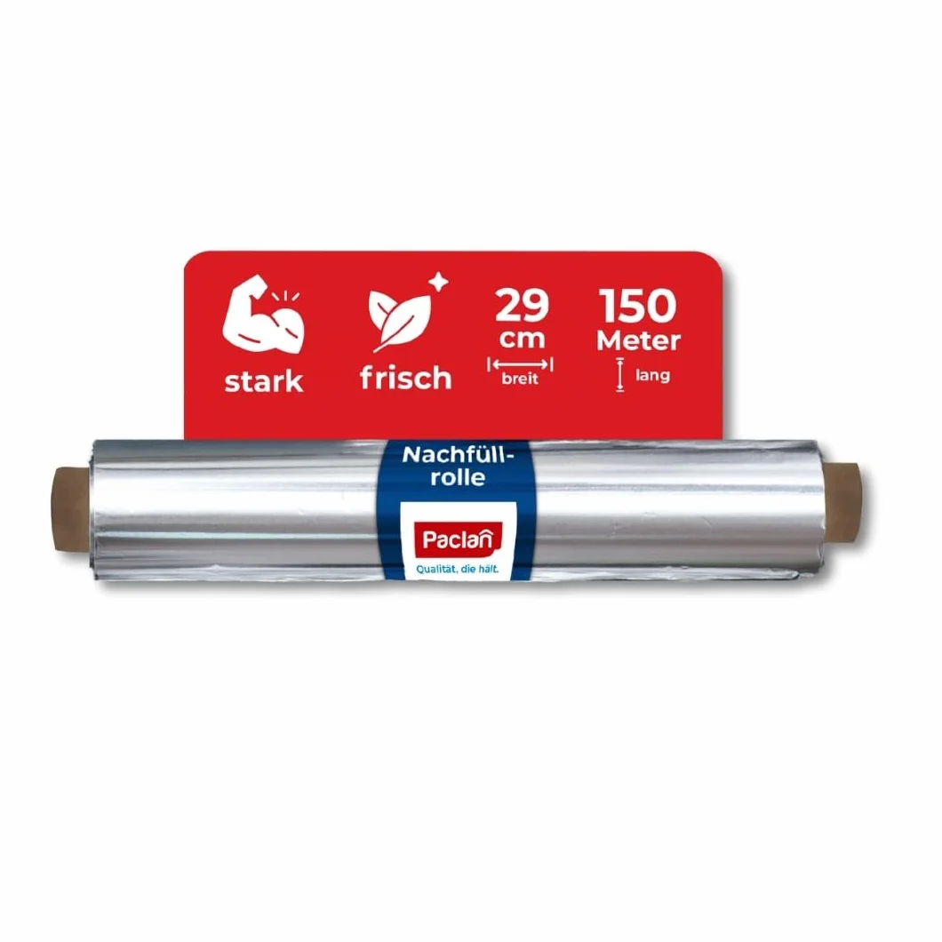 Paclan Rotolo Pellicola Alluminio 150 m x 29 cm Economy