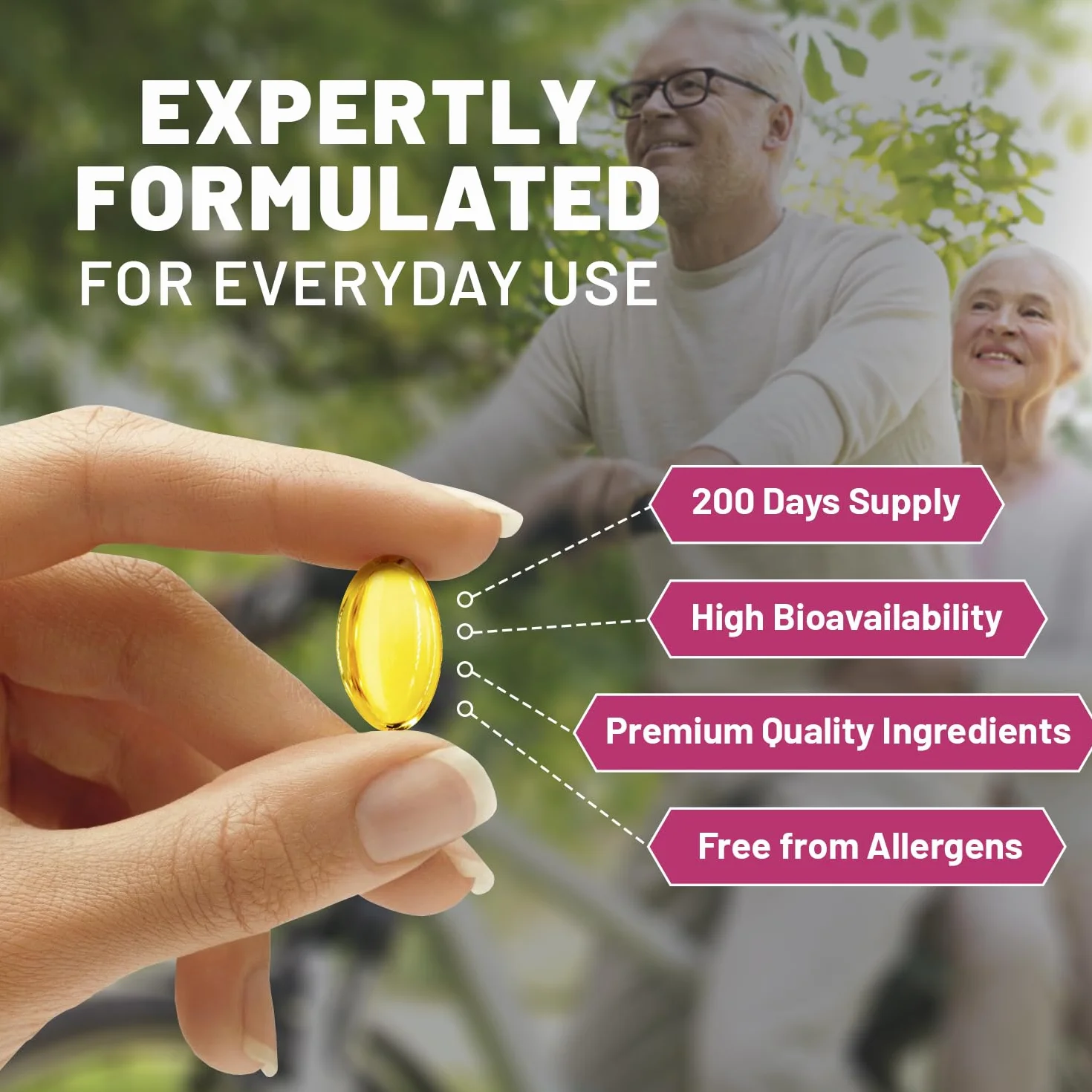 Capsule di aglio inodore premium | 45.000 mg per capsula molle | 200 softgel (non compresse) ad altissima resistenza | Estratto di olio di aglio premium pressato a freddo e deodorato da Allium Sativum