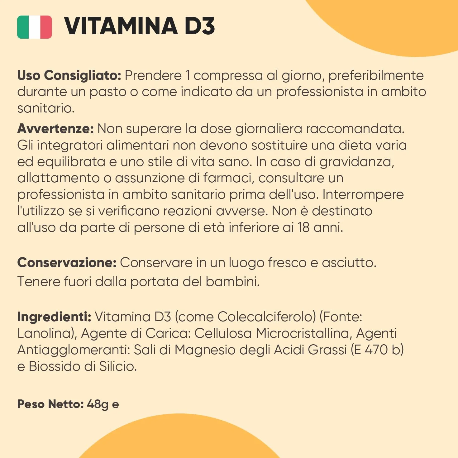 Vitamina D3 2000 UI Colecalciferolo 50mcg Vegetariana 400 Compresse 1 al Giorno Sistema Immunitario Senza Glutine