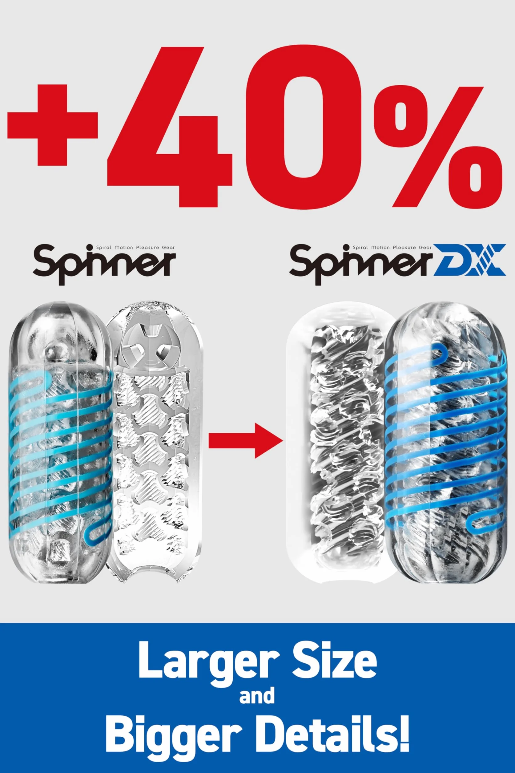 TENGA SPINNER DX 03 Steps - Sex toy riutilizzabile per uomo con sensazioni estreme e materiale elastico, incluso un campione di lozione – masturbatore per uomo discreto e portatile