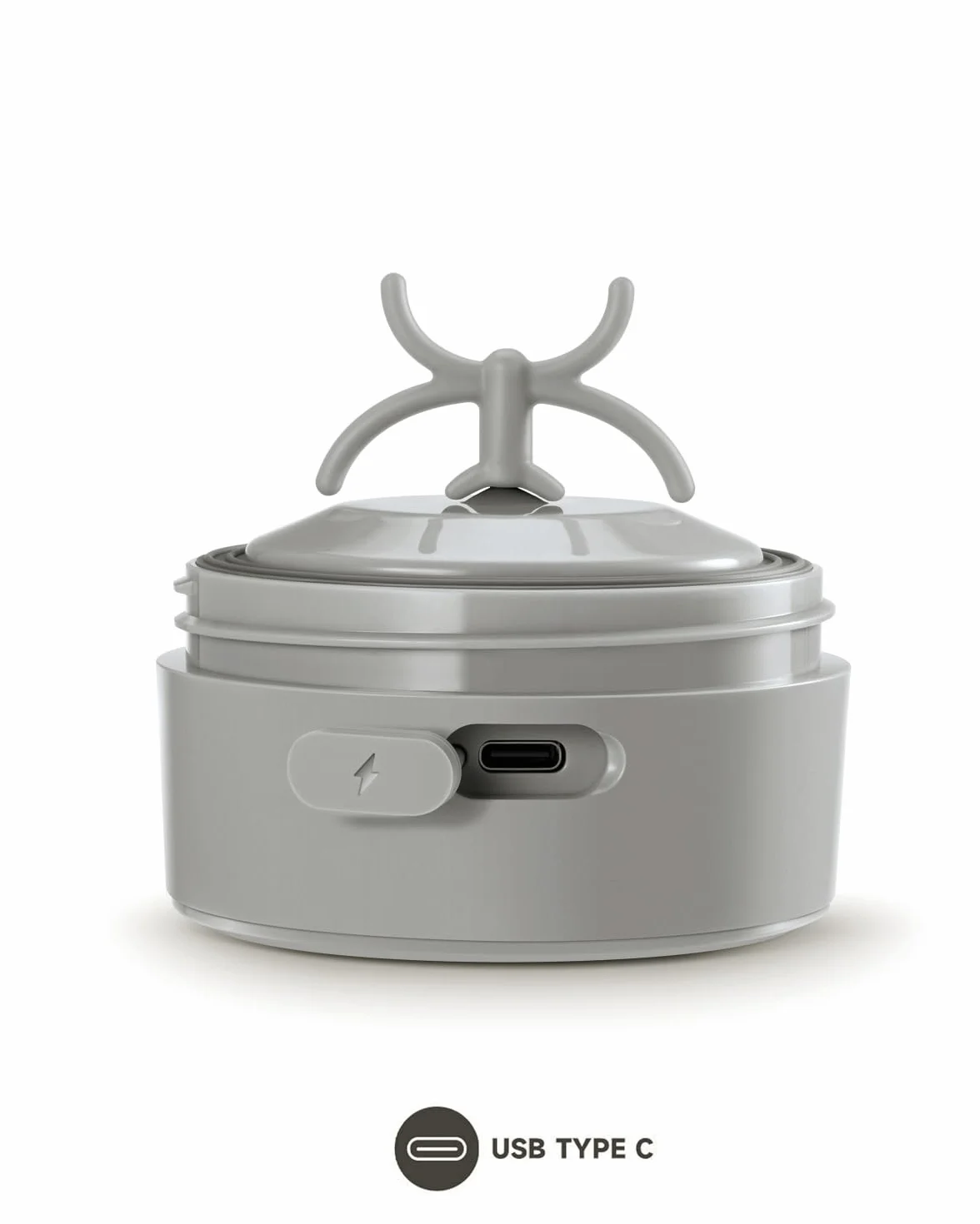 VOLTRX Titanus - Bottiglia per shaker per proteine, ricaricabile tramite USB C, elettrico, per frullati proteici e frullati sostitutivi dei pasti, senza BPA,700ml