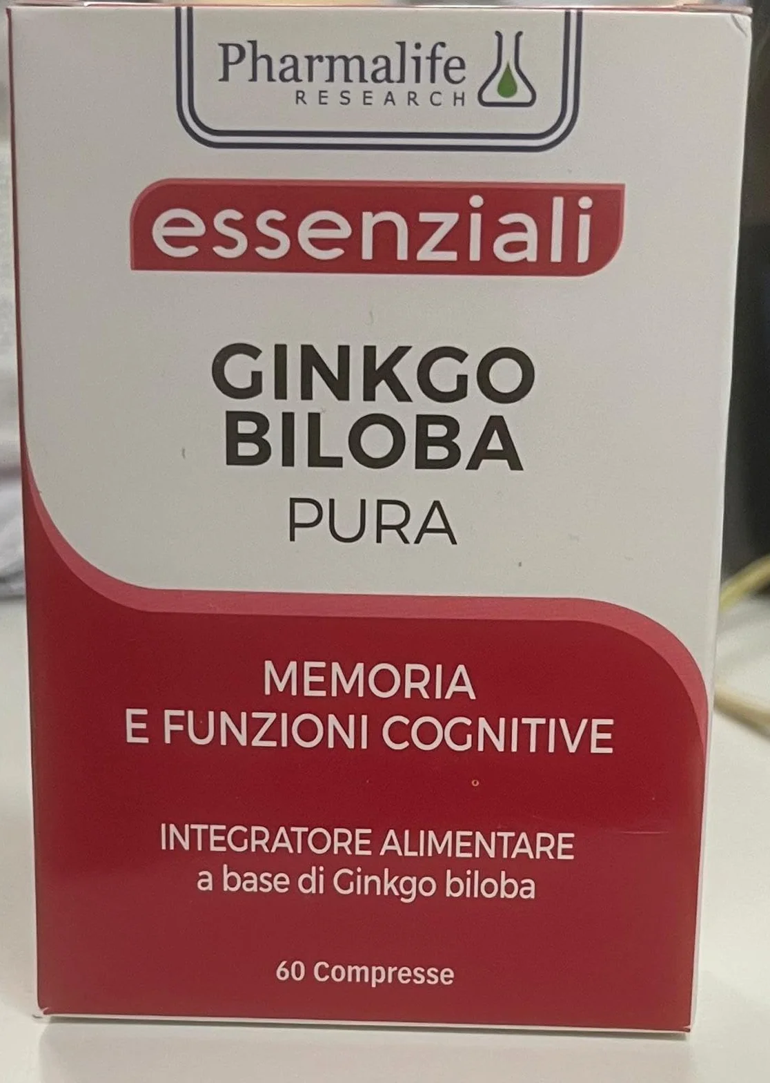 Pharmalife Ginkgo Biloba 100% 60 Compresse 30g
