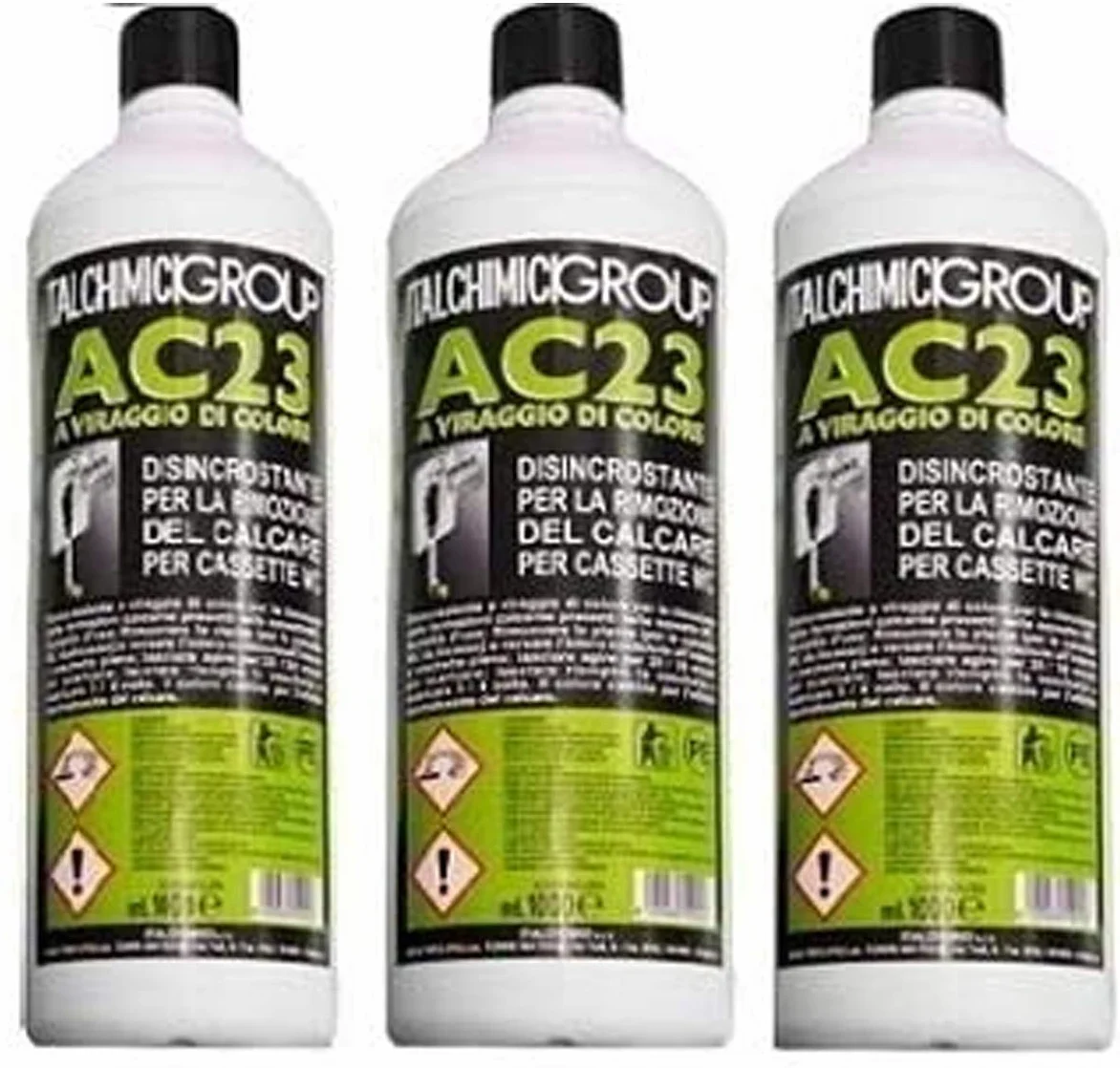 ITALCHIMICI GROUP Disincrostante AC23 do WC Geberit 3 x 1 L