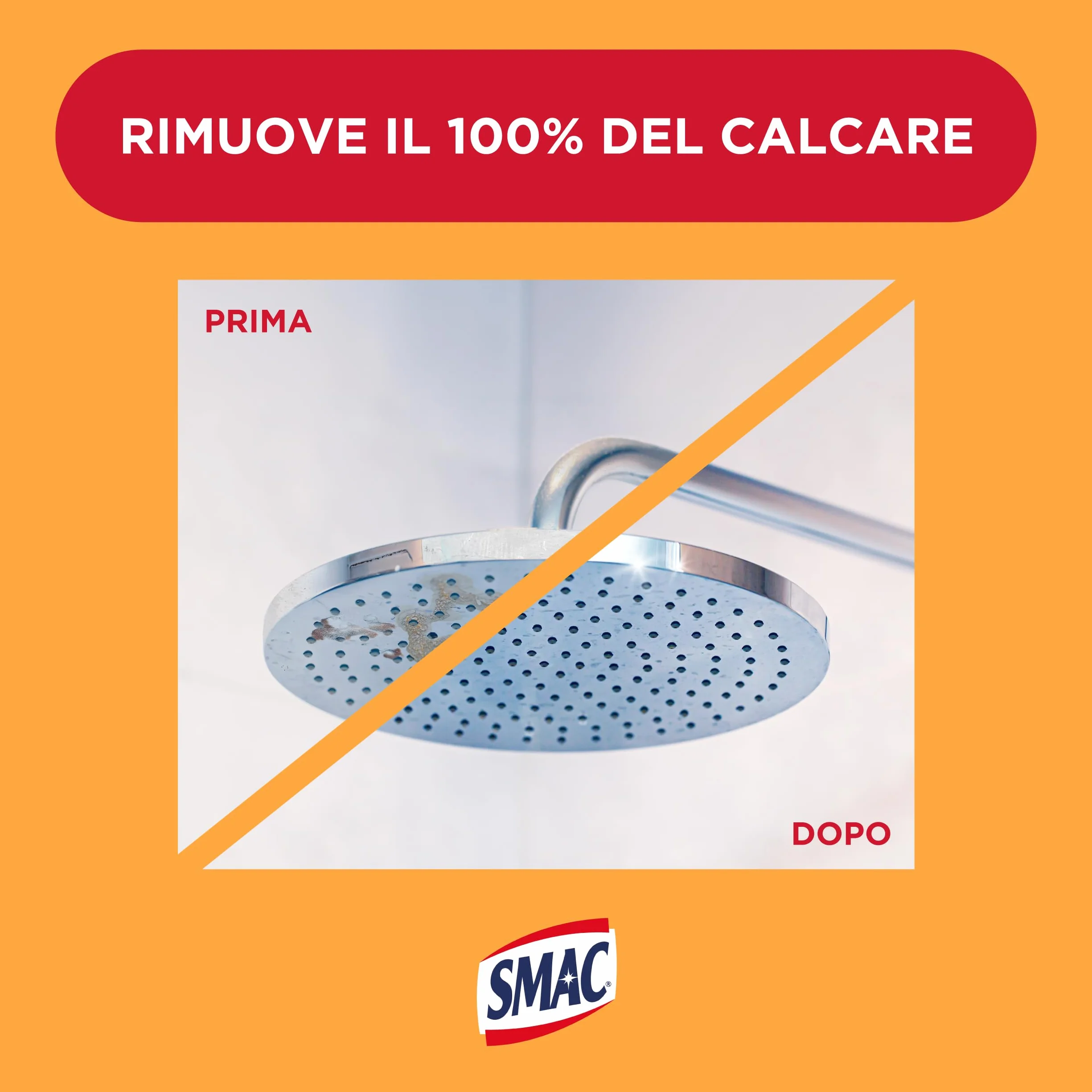 Smac Sgrassatore Scioglicalcare Detergente Spray Multisuperficie Anticalcare 650 ml x 12 Pezzi